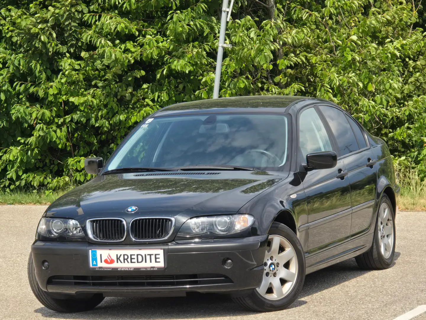 BMW 320 d Top* Kredit* Klimaautomatik*Tempomat*Pickerl Neu Schwarz - 1