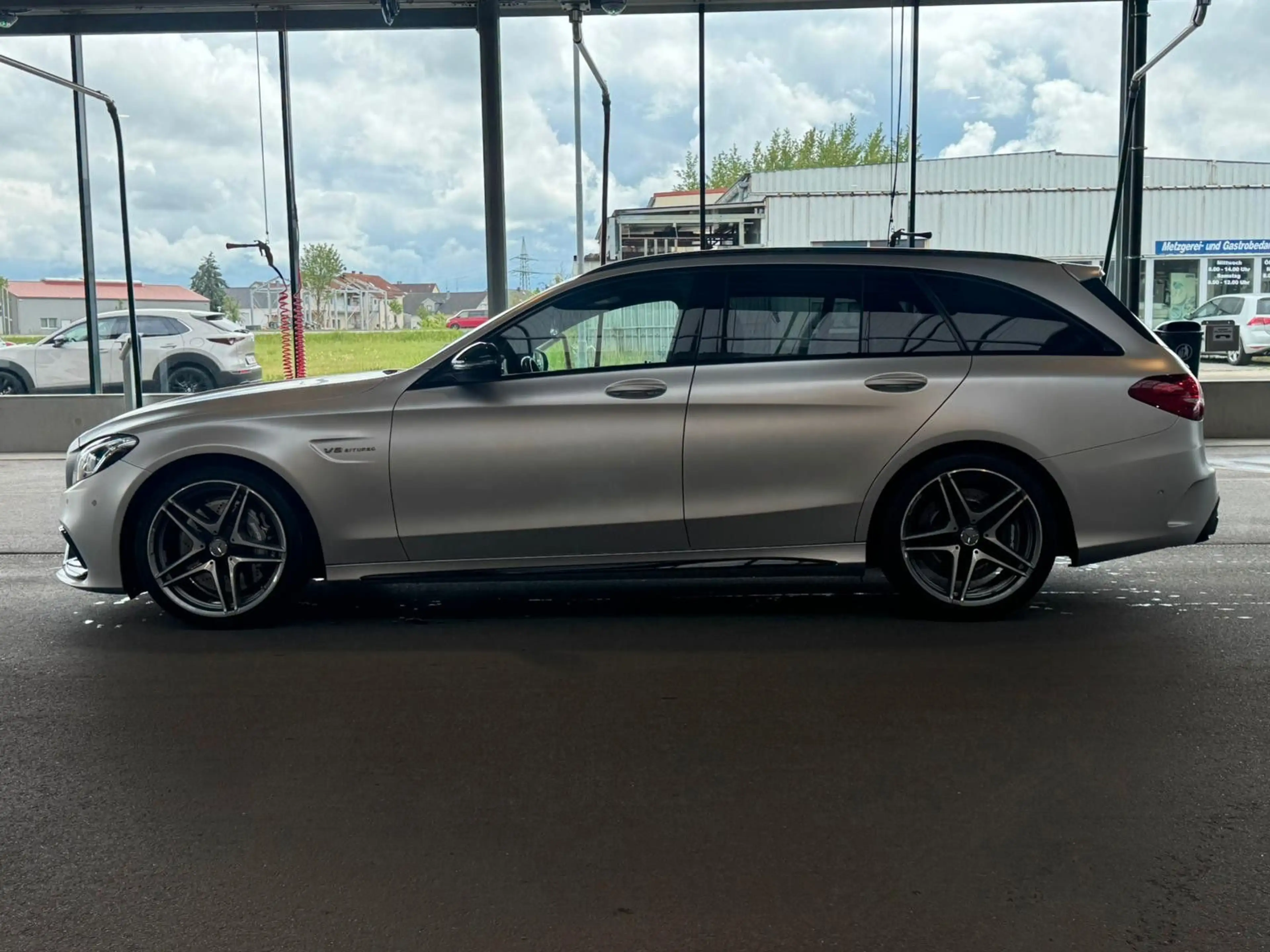Mercedes-Benz C 63 AMG C63 T AMG BURMESTER LED AMG-ABGAS AMBIENTE AHK — photo 12