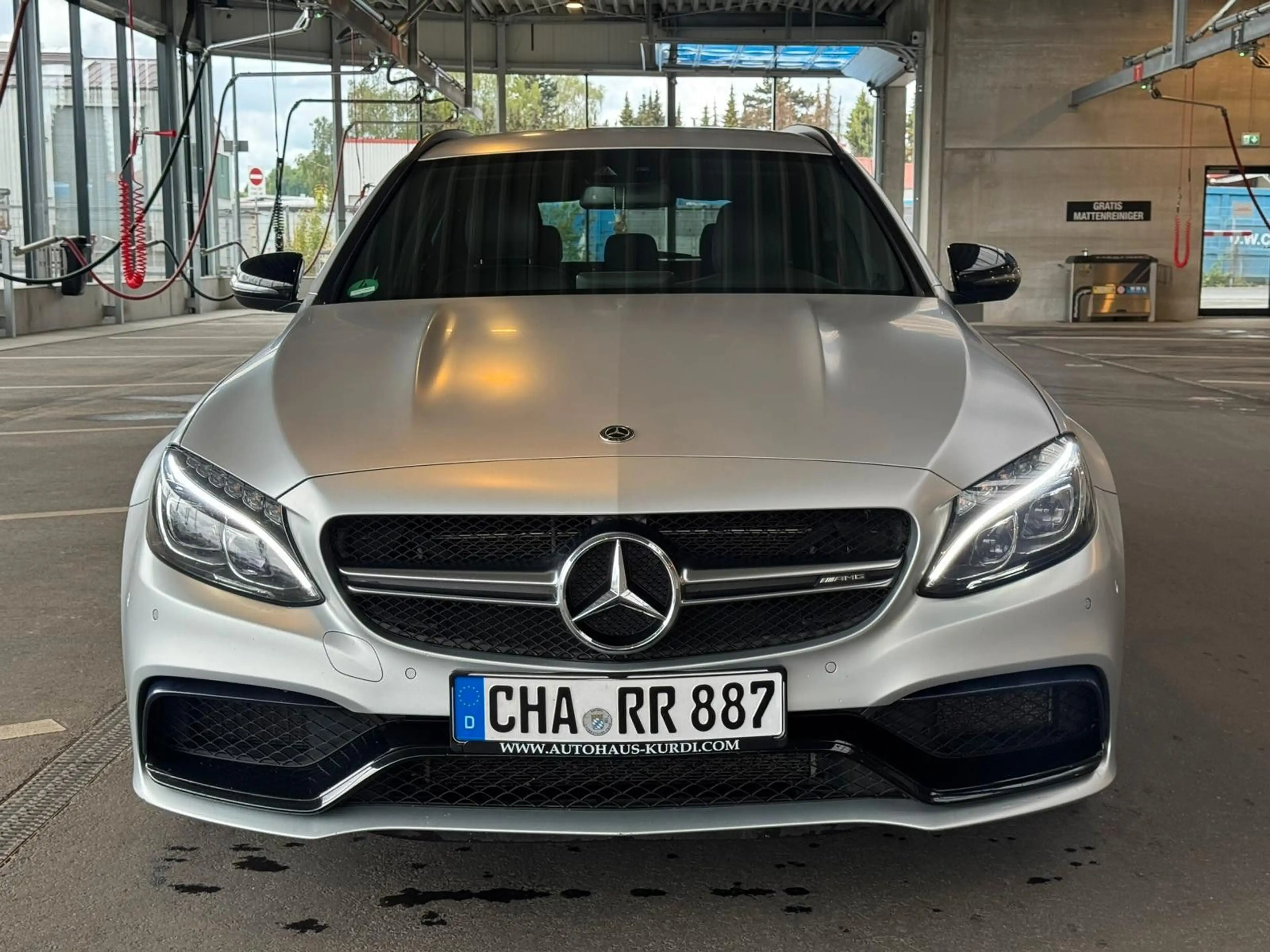 Mercedes-Benz C 63 AMG C63 T AMG BURMESTER LED AMG-ABGAS AMBIENTE AHK — photo 3