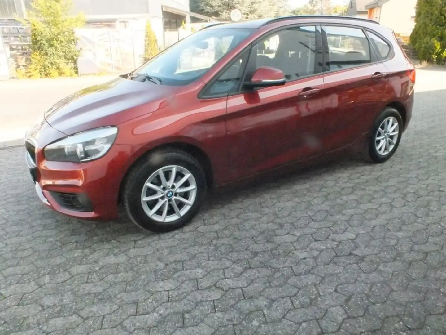 BMW 216 216d Gran Tourer Advantage Rouge - 1