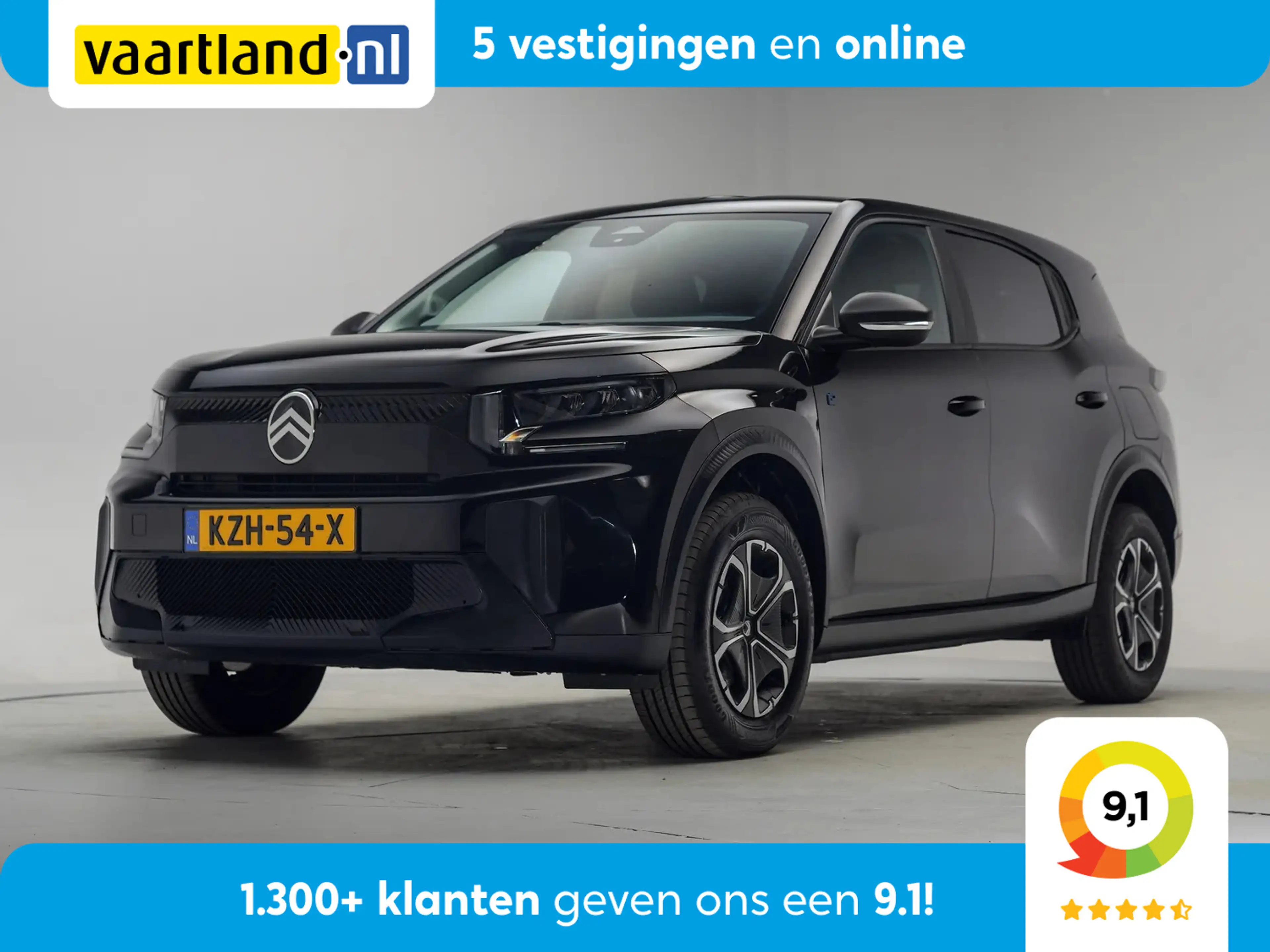 Citroen C3 Aircross E-C3 You 113pk 44 kWh 3-Fase [ LED Airco Cruise PD