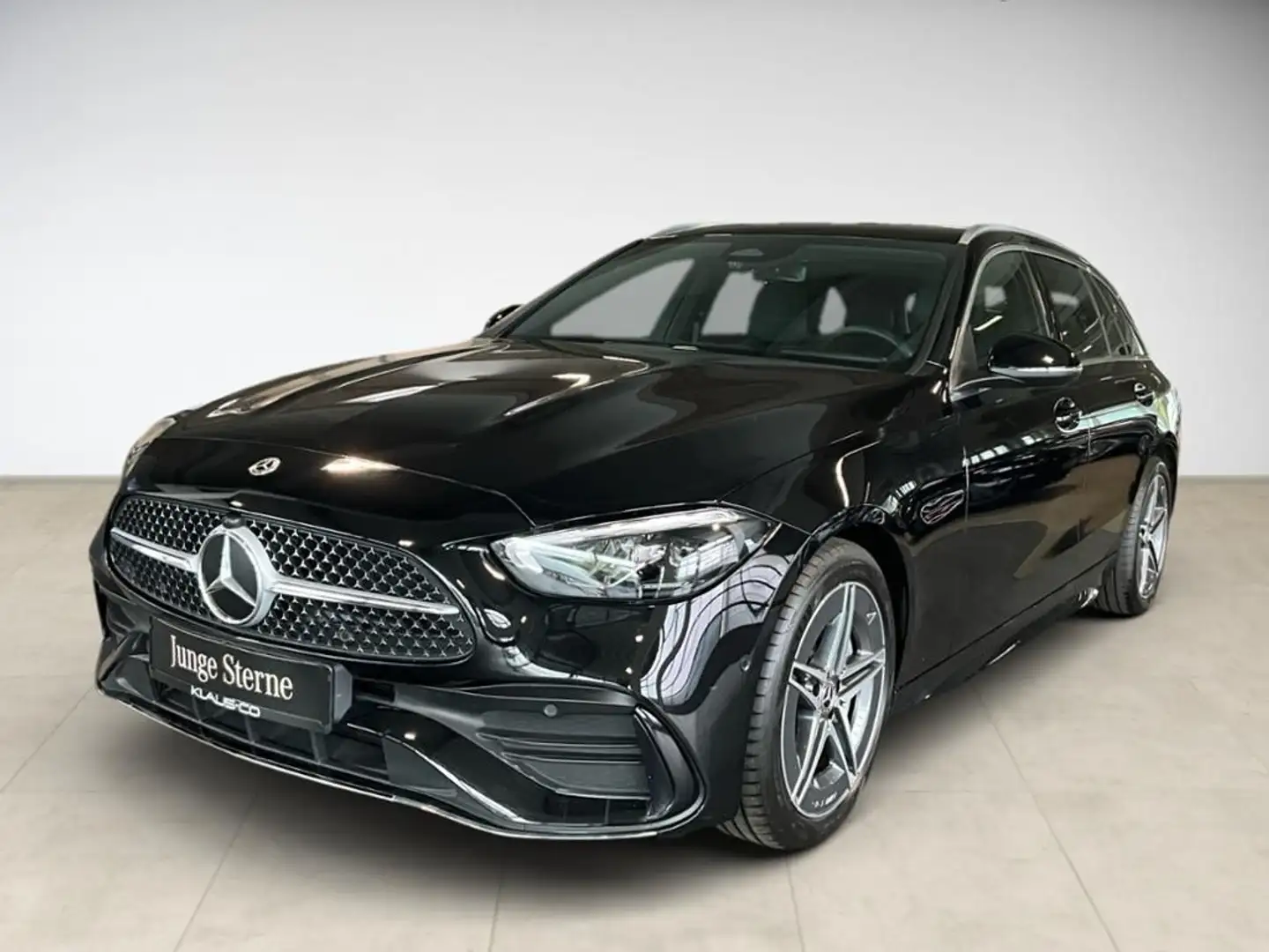 Mercedes-Benz C 220 d T AMG Sport S-Sitz ACC KAM PDC SpurH Noir - 1
