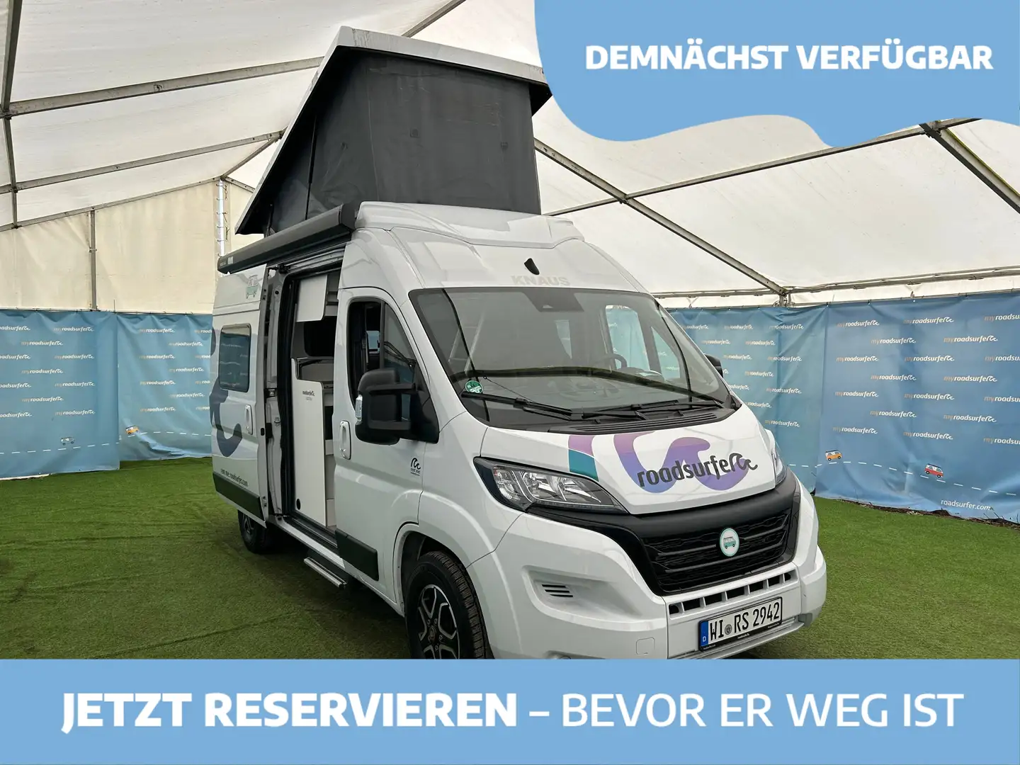 Knaus Boxlife 540 Aufst.D *Hubbett *Nasszelle *Navi *Sta Wit - 1