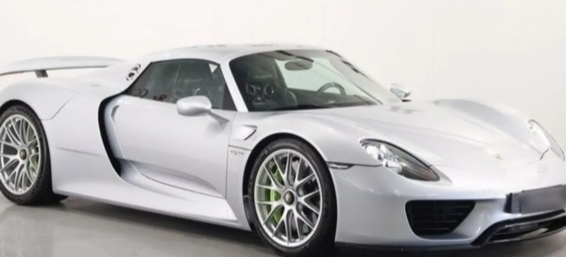 Porsche 918 Spyder Zilver - 2