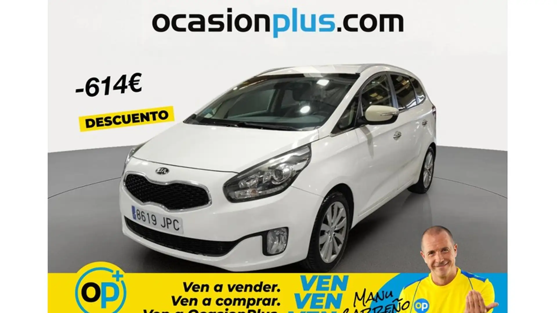 Kia Carens 1.6 GDi Eco-Dynamics Euro2016 Blanco - 1