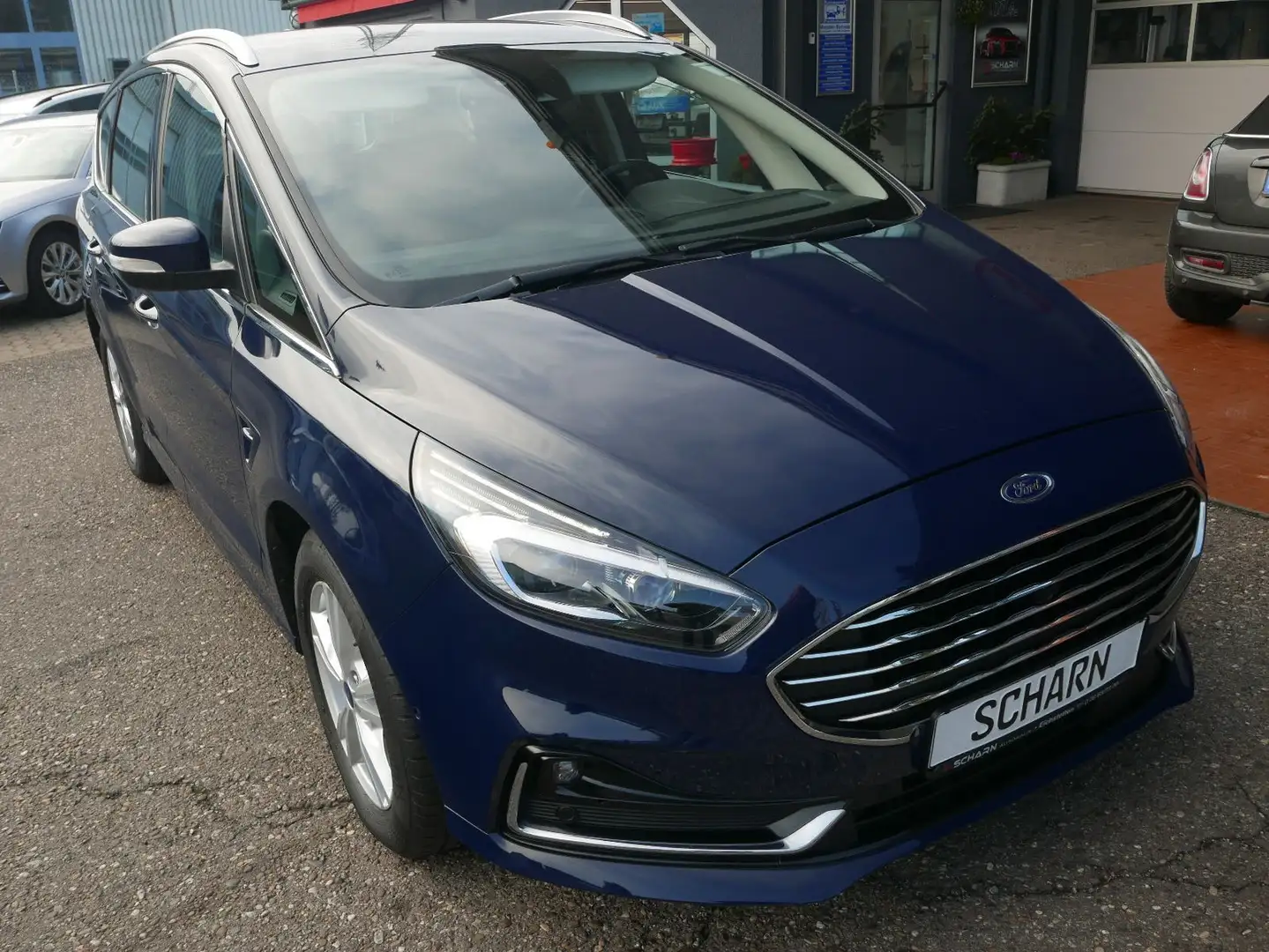Ford S-Max 8-Gang-Autom.Titan,AHK,Garantie,1-Hand!!! Blau - 2