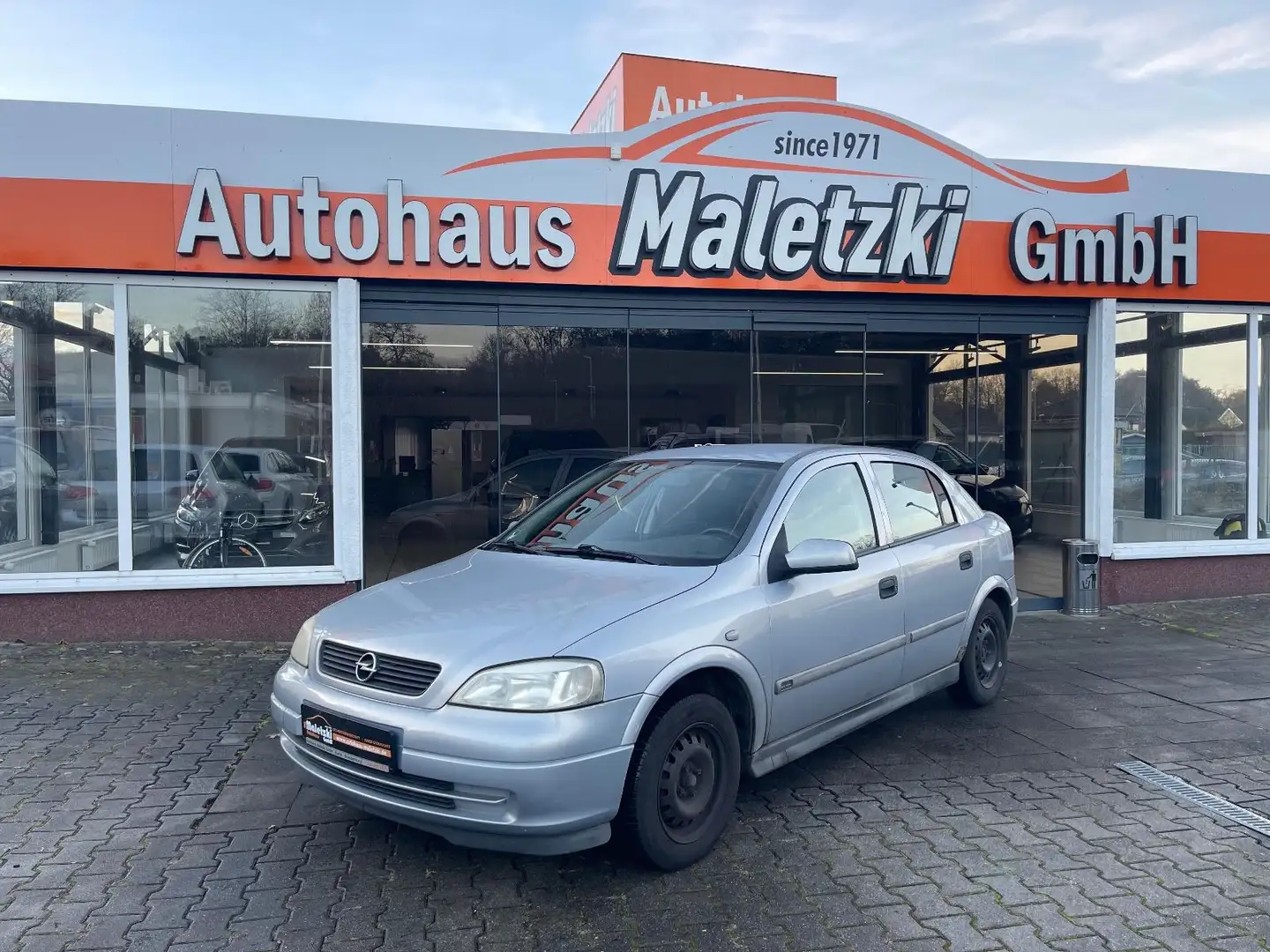 Opel Astra 1.6 16V*Klima*Radio*El.Seitenspiegel* Grau - 1