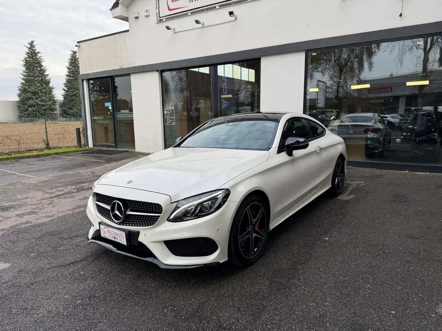 Mercedes-Benz C 250 C Coupe 250 Premium auto Bianco - 2