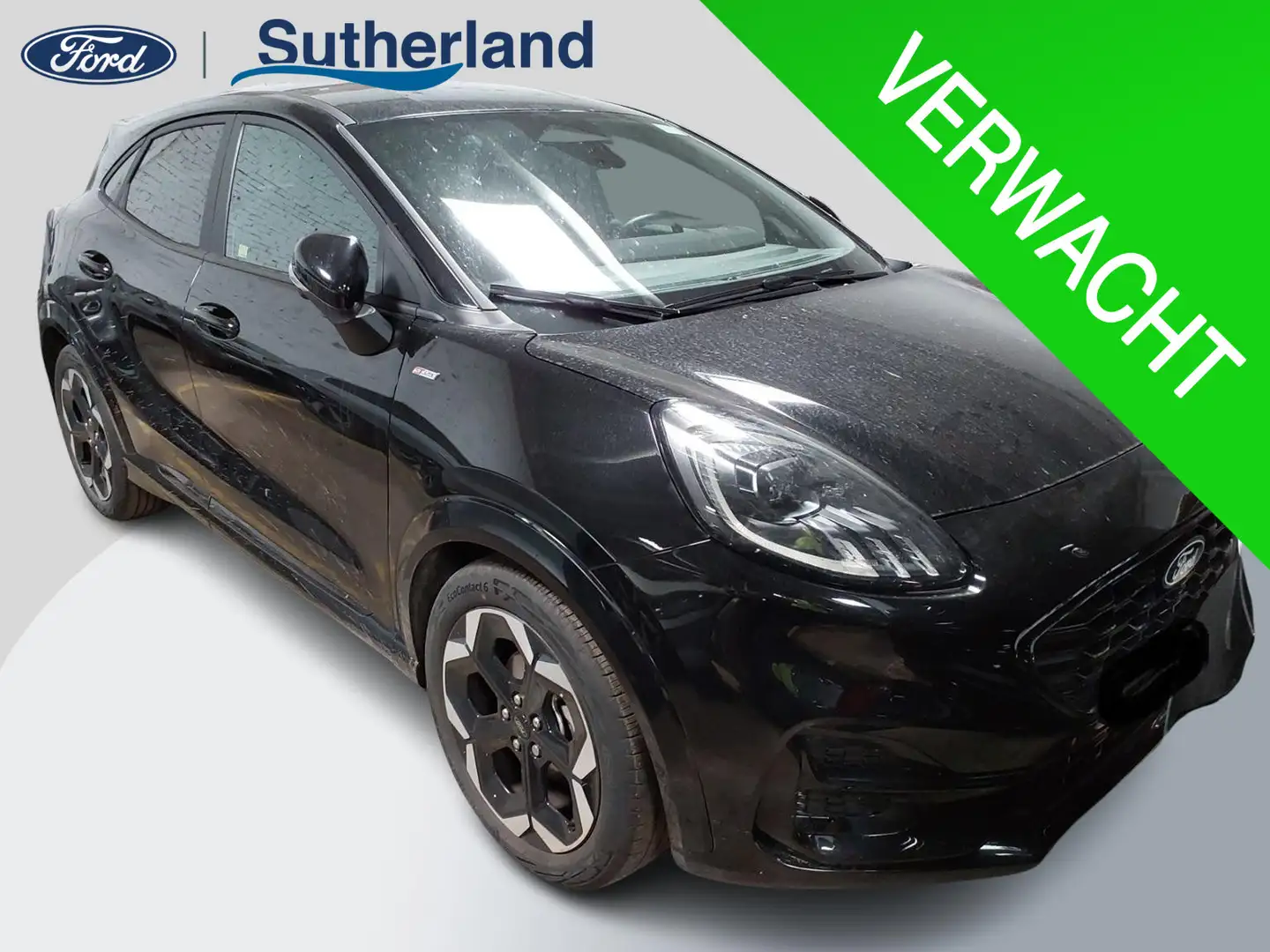 Ford Puma 1.0 EcoBoost Hybrid ST-Line X | Afneembare trekhaa Zwart - 1