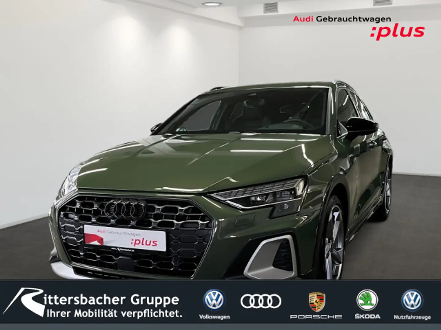 Audi A3 35 TDI Busi+KomfortPlusPaket RFK AH Grün - 1