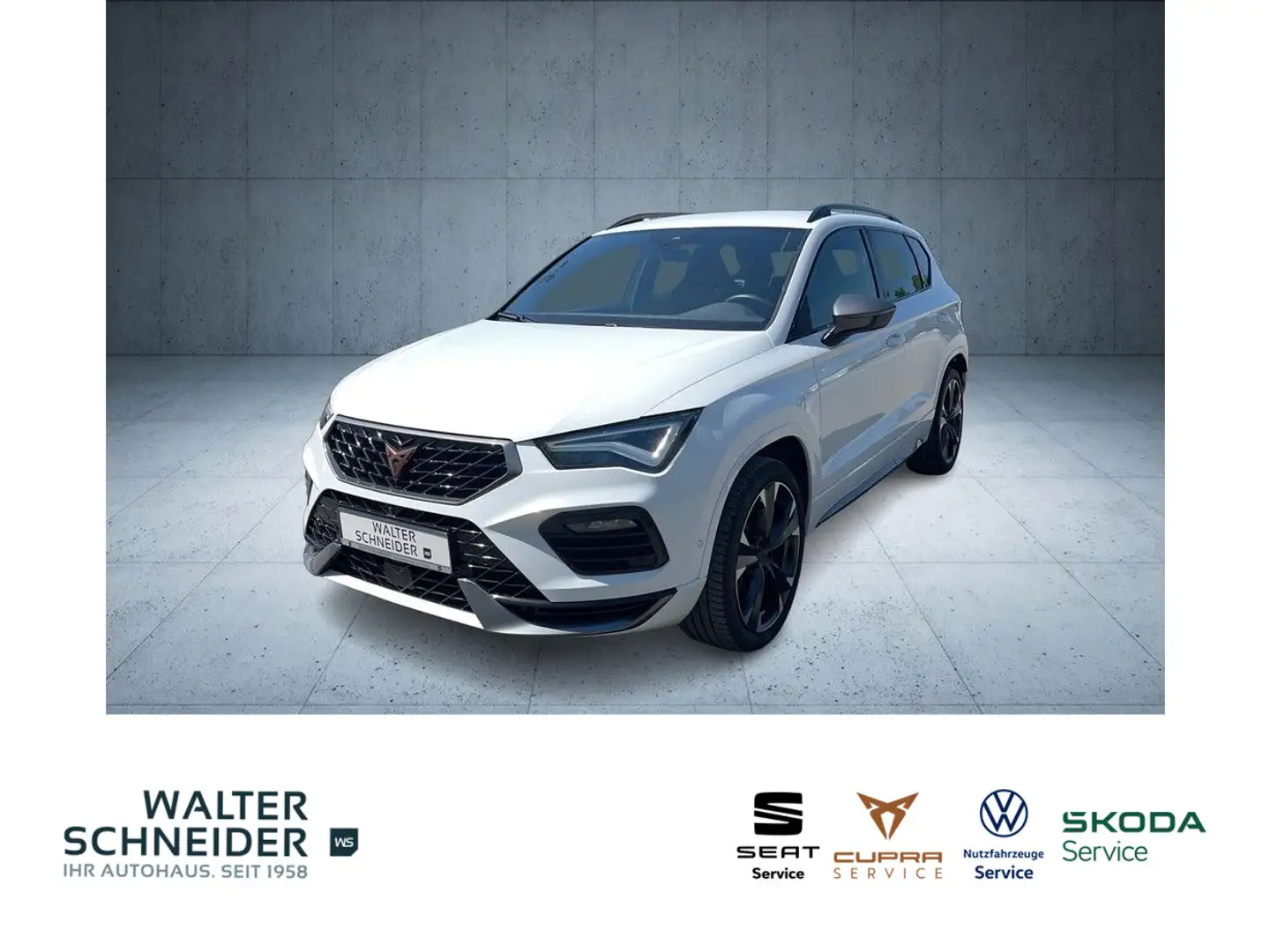 CUPRA Ateca ATECA 2.0 TSI DSG 4Drive Navi LED ACC Beats Blanc - 1
