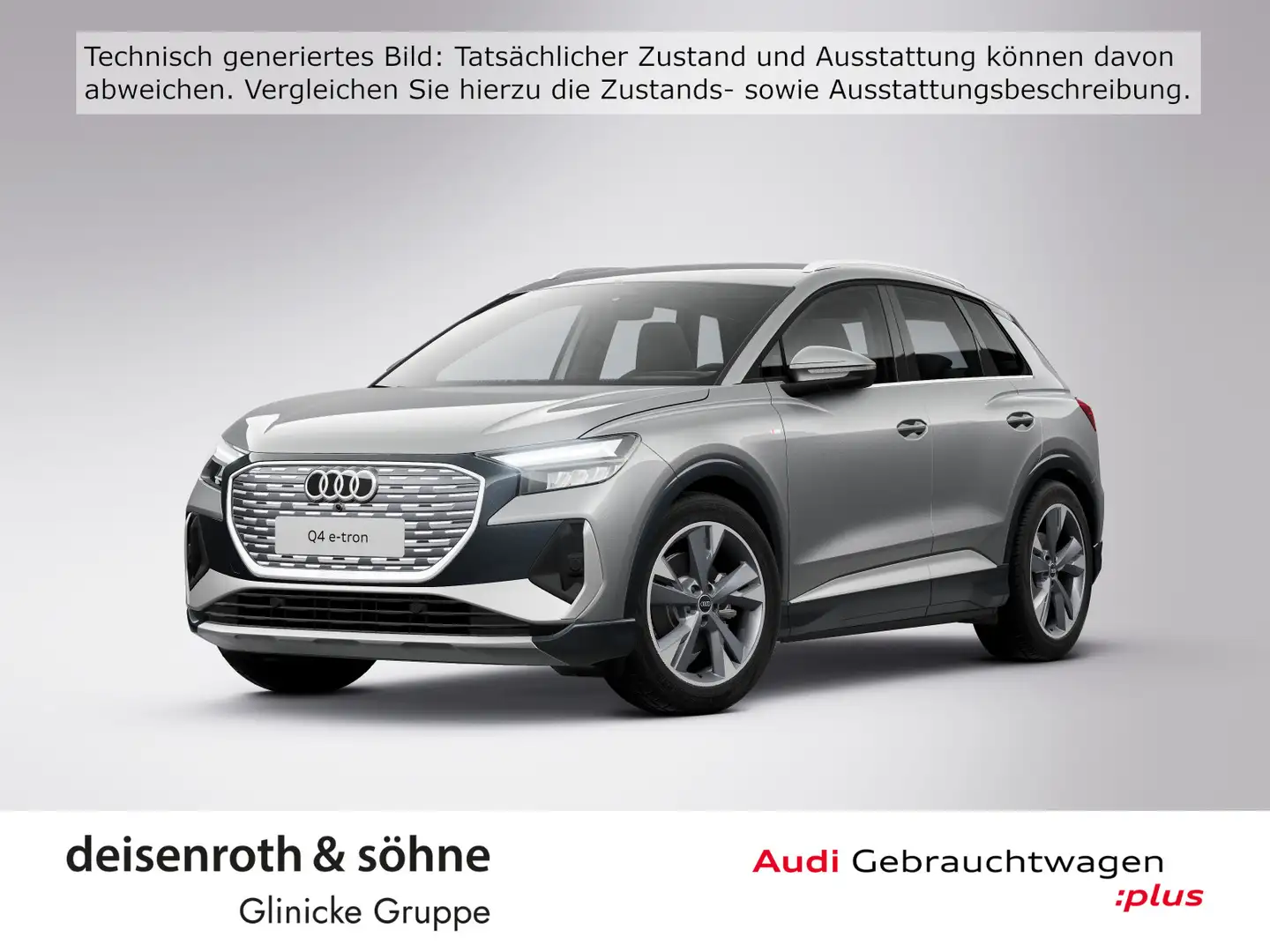 Audi Q4 e-tron 35 S line Nav/Assist/sound/SHZ/20"/Tem Gris - 1