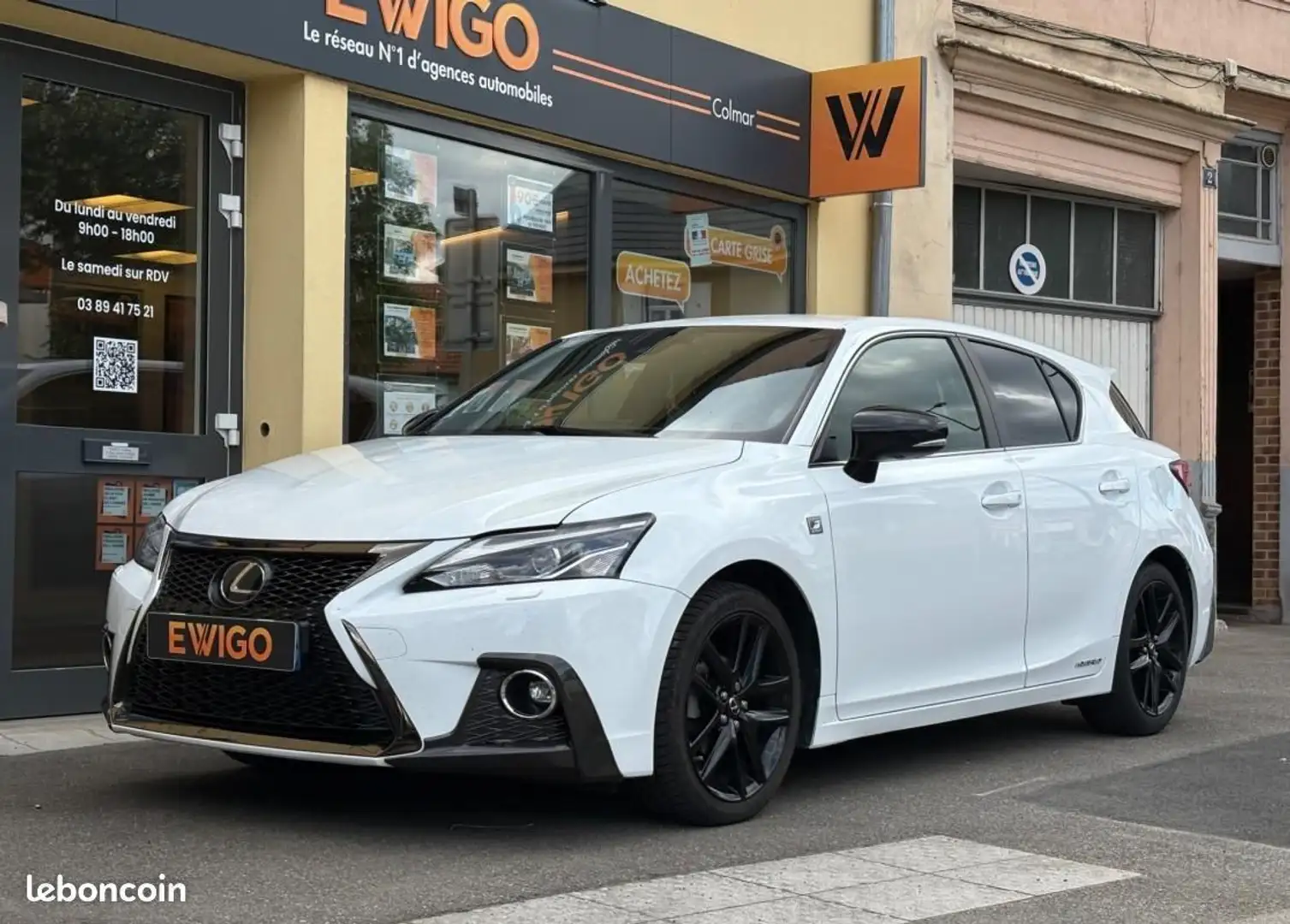 Lexus CT 200h 200h 1.8 200 H 136H 100 HEV F-SPORT BVA FRANCAISE  Fehér - 2