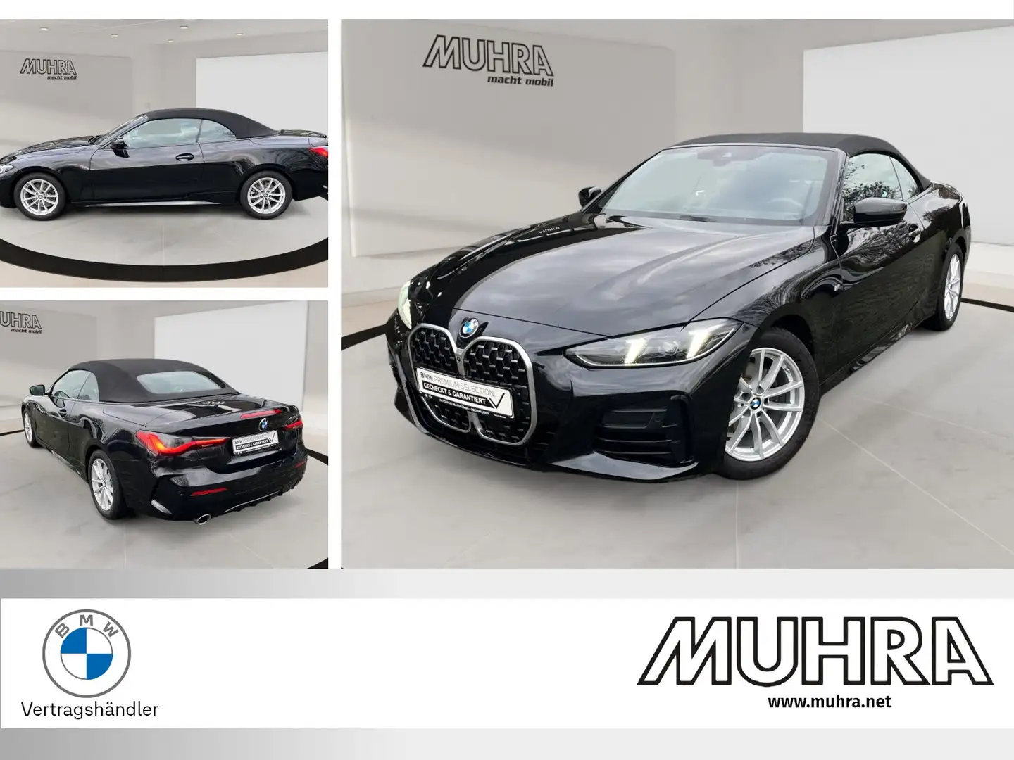 BMW 420 d M Sport Lenkradhzg. ACC Nackenwärmer Schwarz - 1