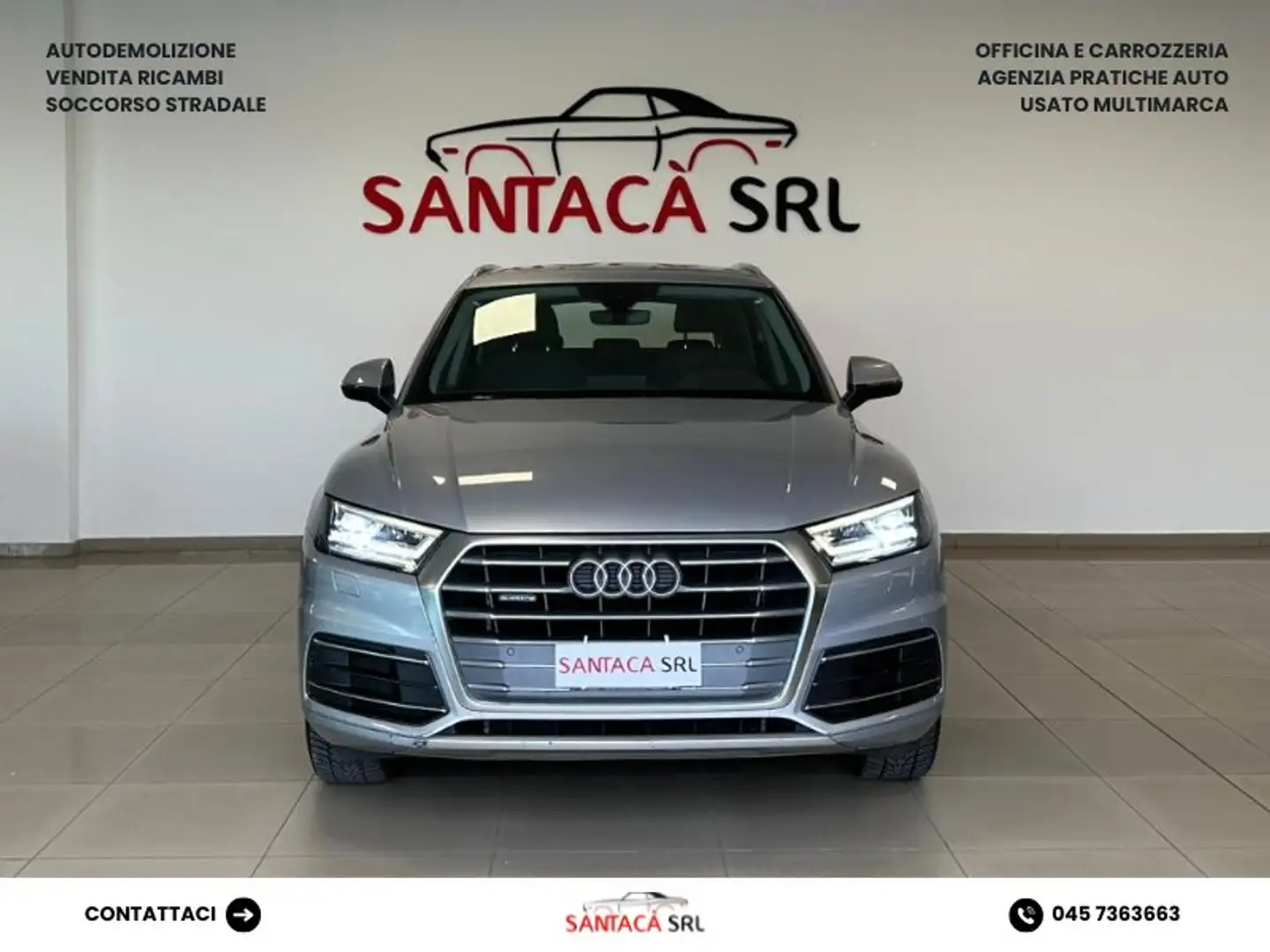 Audi Q5 Q5 II 2017 35 2.0 tdi quattro 163cv s-tronic Argent - 2