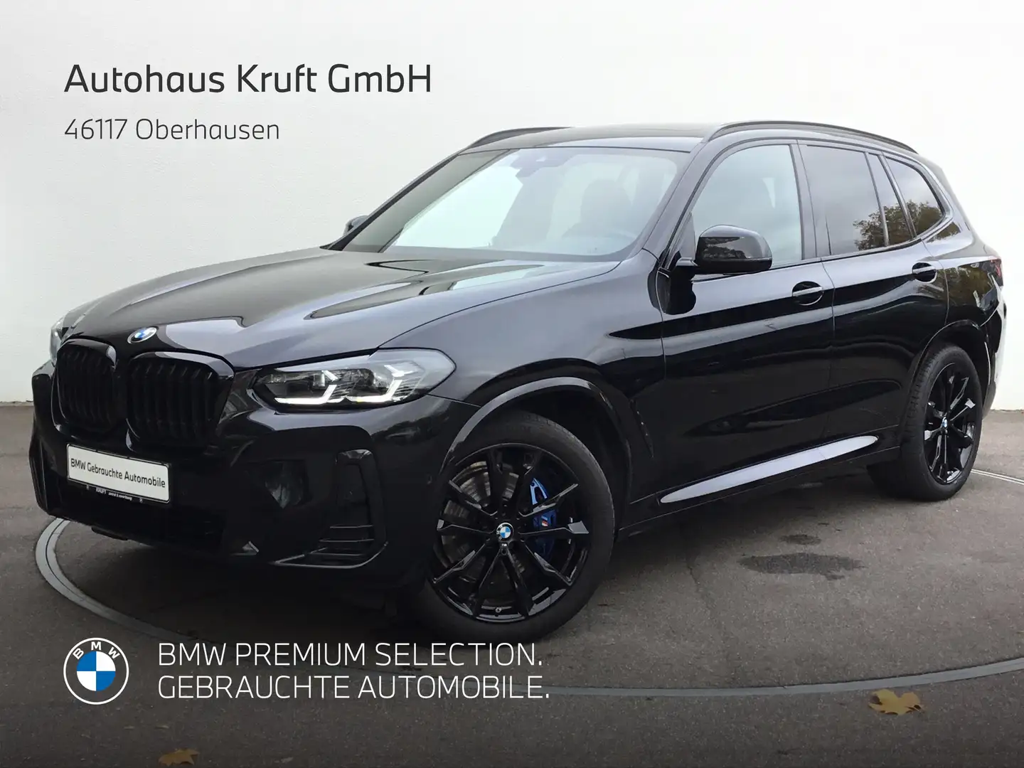 BMW X3 xDrive30d M SPORT+KAMERA+PANO+STANDHZ+AHK Schwarz - 2