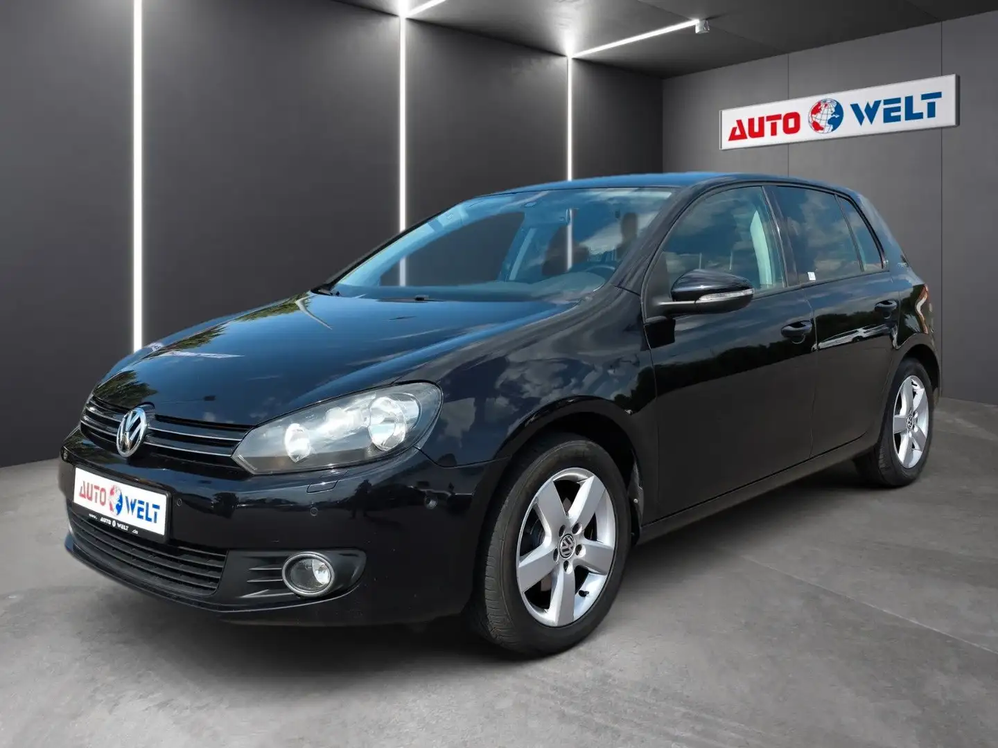 Volkswagen Golf VI 1.2 TSI Dual-Clima Navi Sitzhzg Parklenk Negro - 1