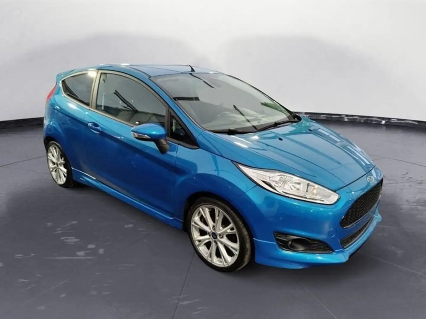 Ford Fiesta TDCi Sport DPF (VAN) Bleu - 1