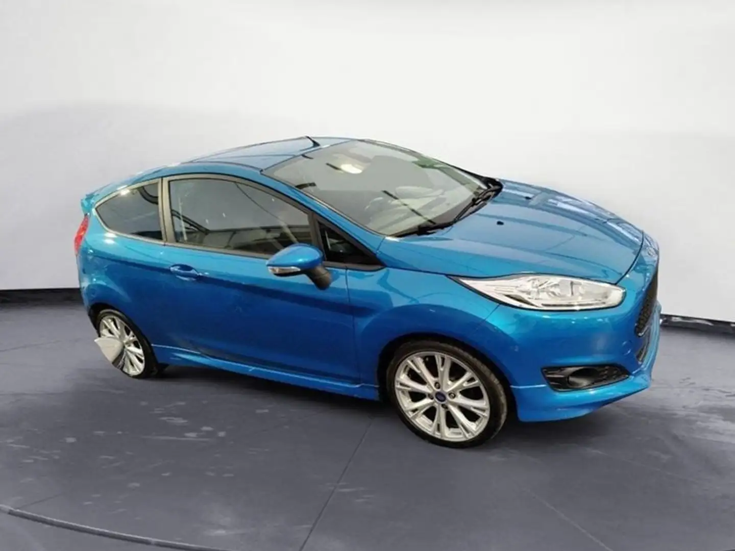 Ford Fiesta TDCi Sport DPF (VAN) Bleu - 2