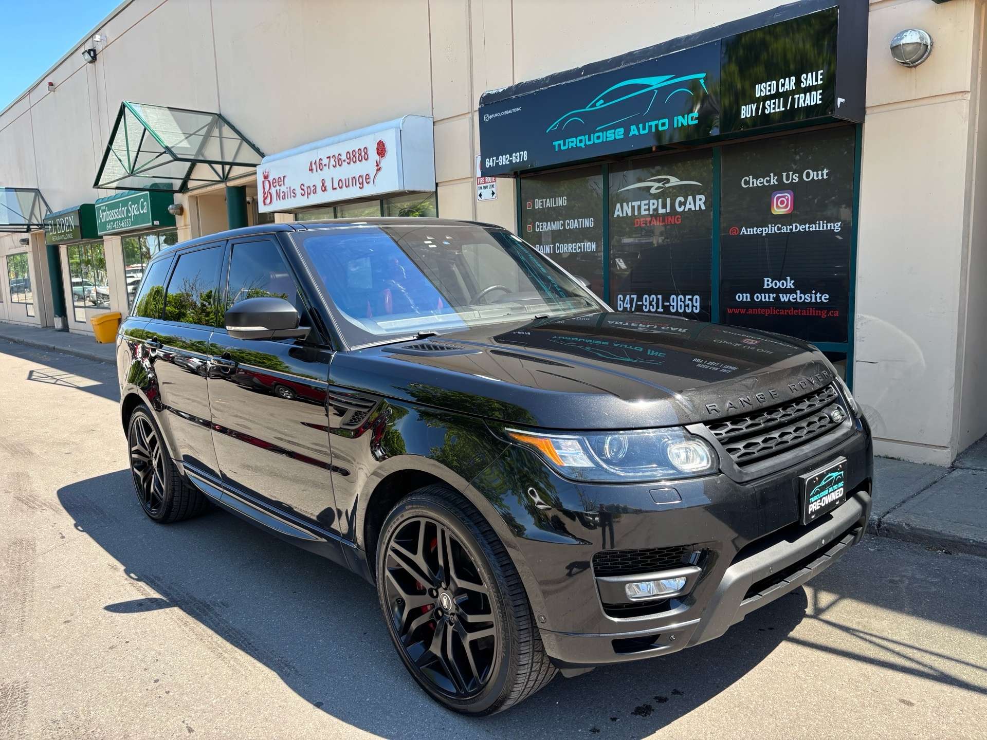 2017 Land Rover Range Rover Sport 4WD 4dr V8 SC Dynamic