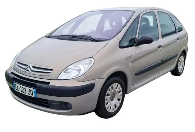 Citroen Xsara Picasso 1.6i 110ch (7 cv) 16V - BVM5 - 5 Portes - Beige - 2007