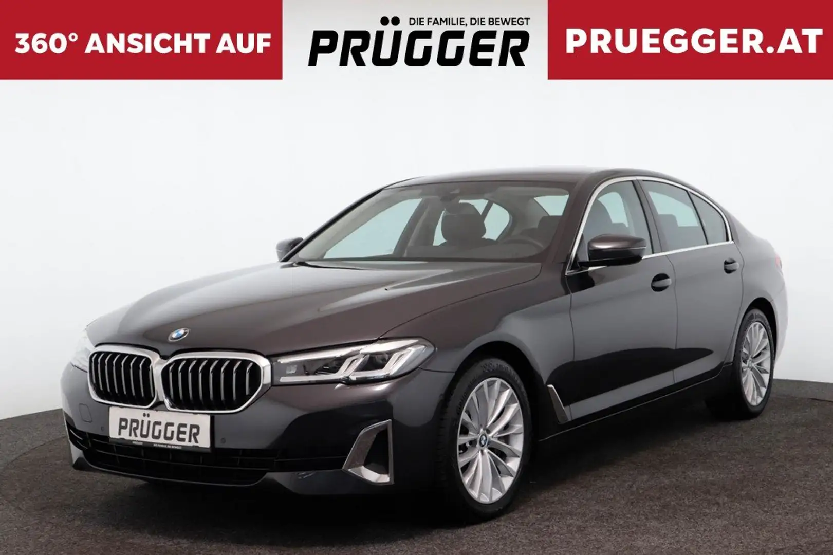 BMW 530 d xDrive Autom LIMO LUXURY AHV LEDER NAVI LED Grigio - 1