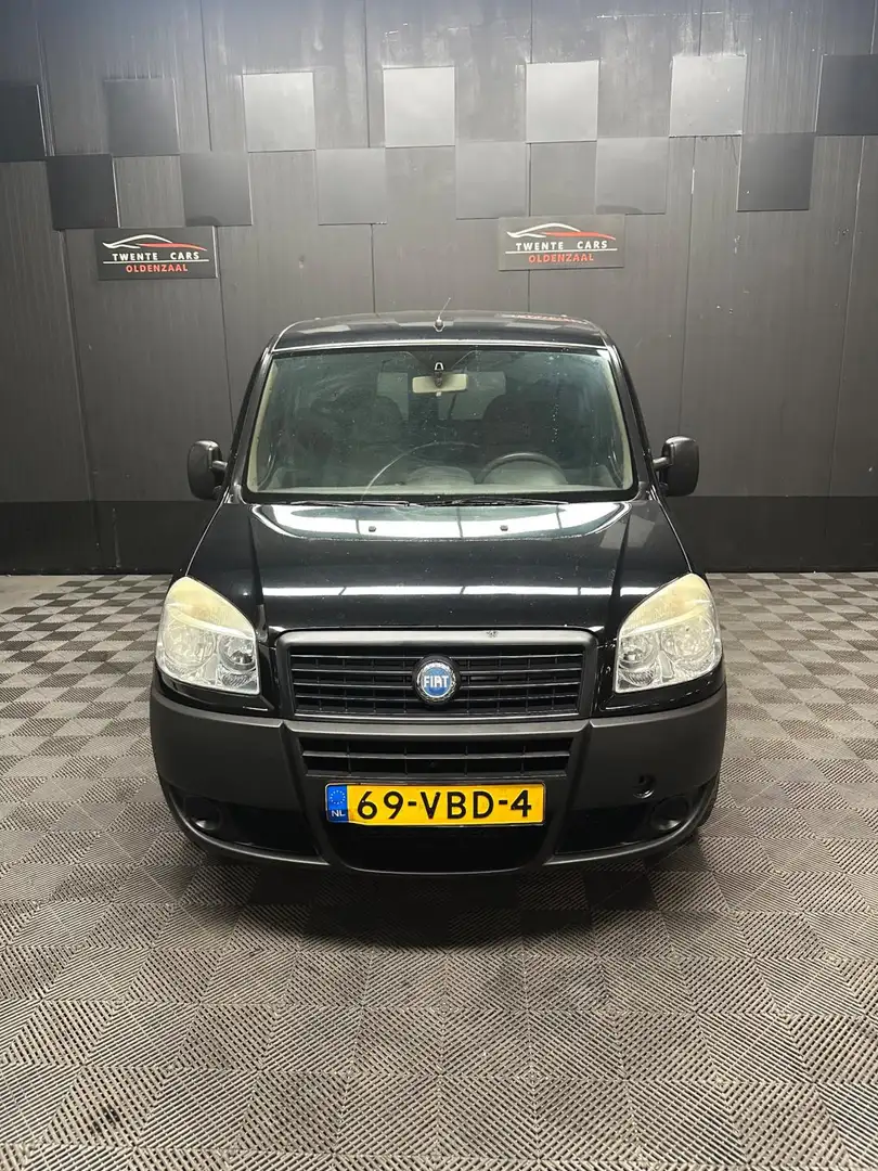 Fiat Doblo 1.9 MultiJet Basis| Nieuwe APK | Zwart - 2