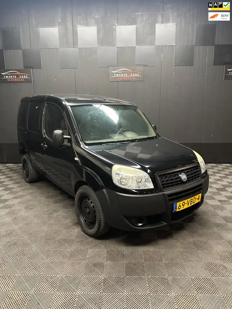 Fiat Doblo 1.9 MultiJet Basis| Nieuwe APK | Zwart - 1