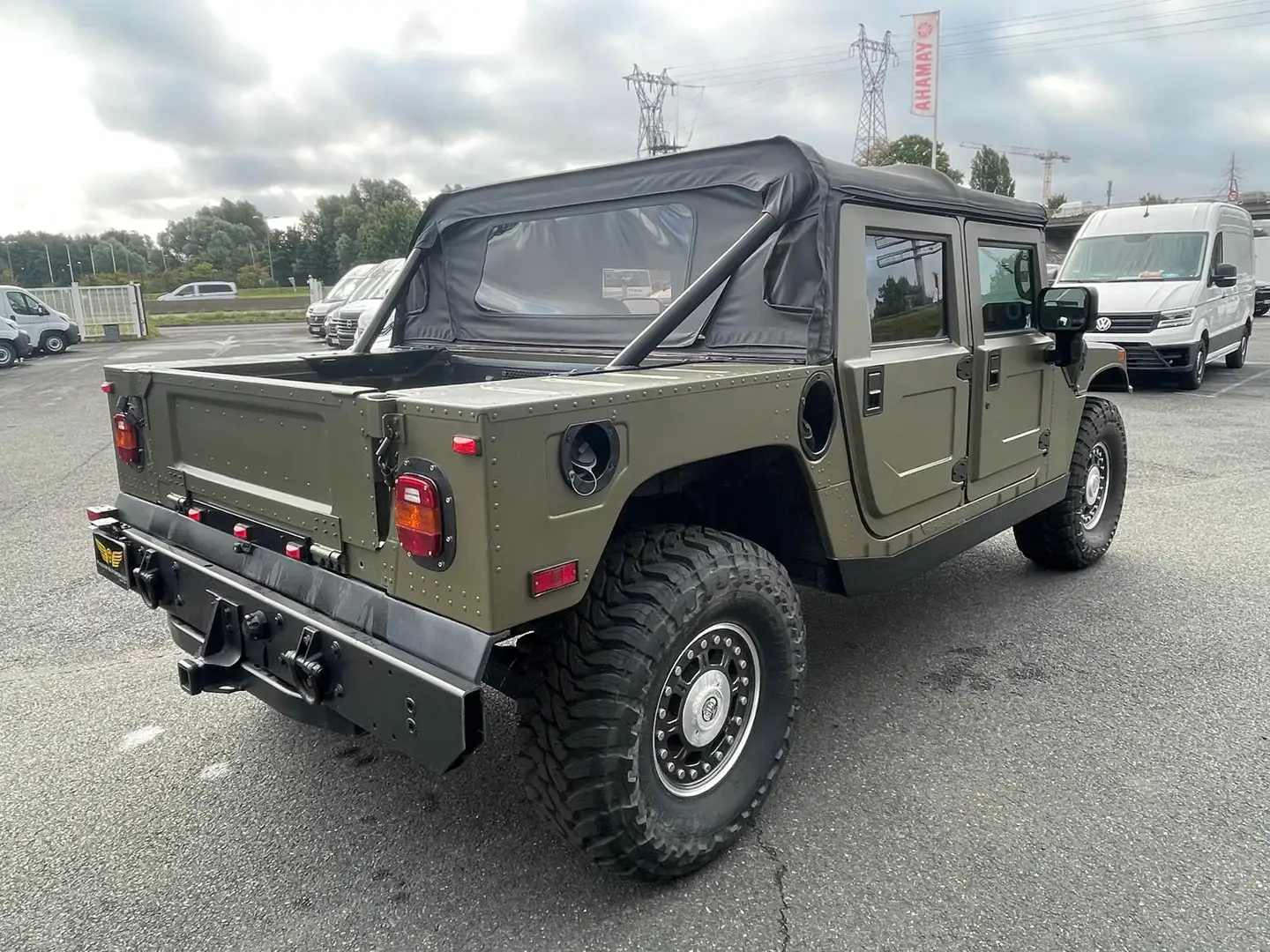 HUMMER H1 H1 6.5 D V8 Alpha Open Top A Grün - 2