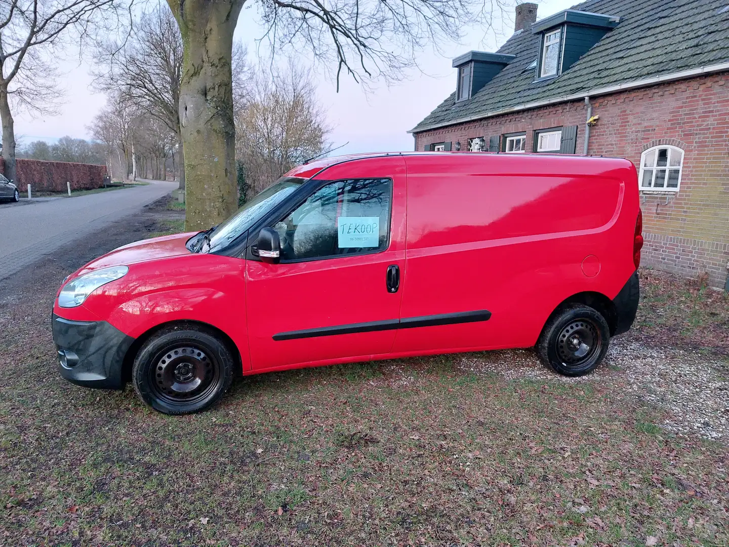 Fiat Doblo Doblo 1.4 T-Jet NP.SX Maxi Rood - 1