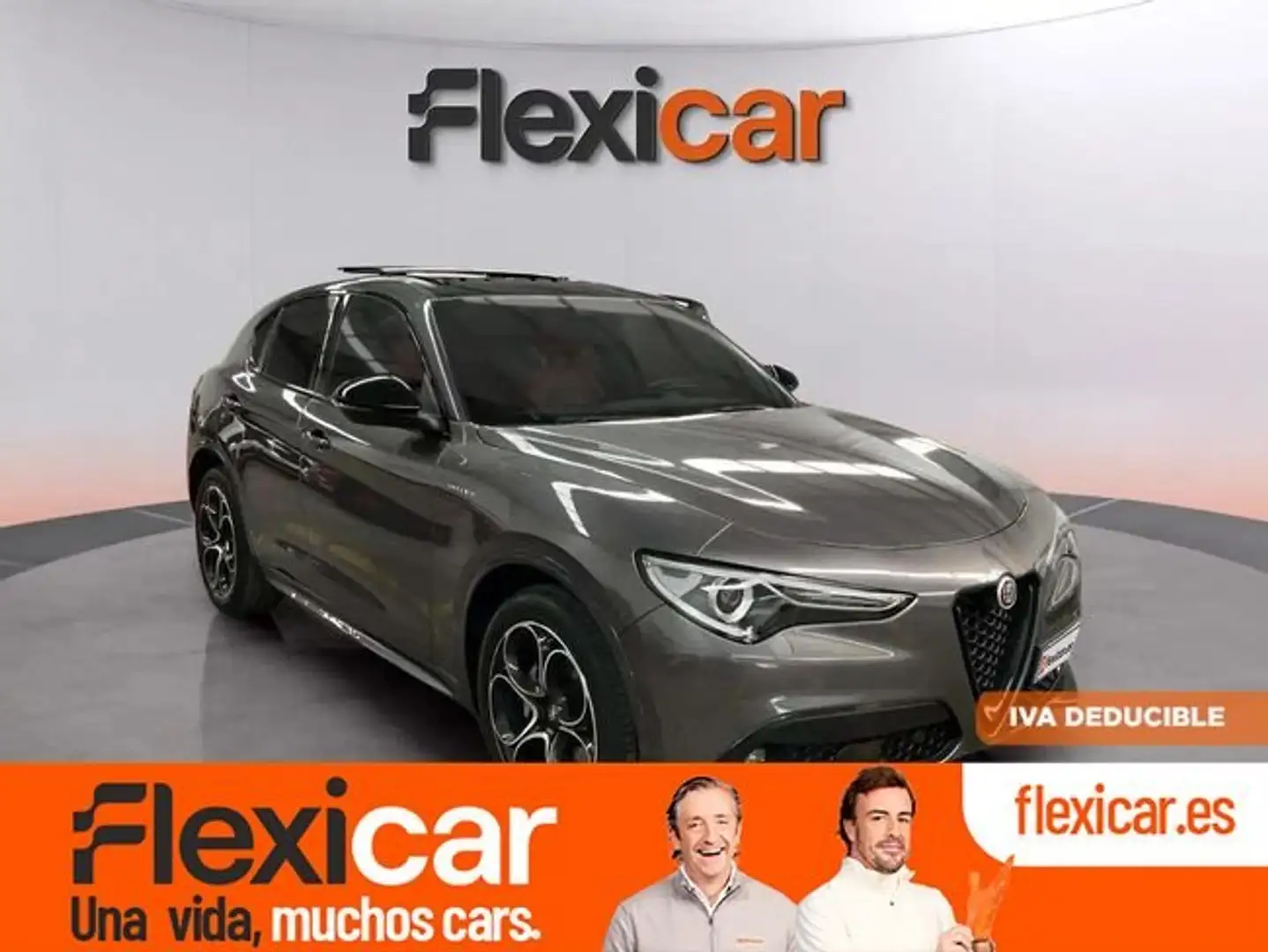 Alfa Romeo Stelvio 2.2 Diésel 154kW (210CV) Veloce Q4 Gris - 1