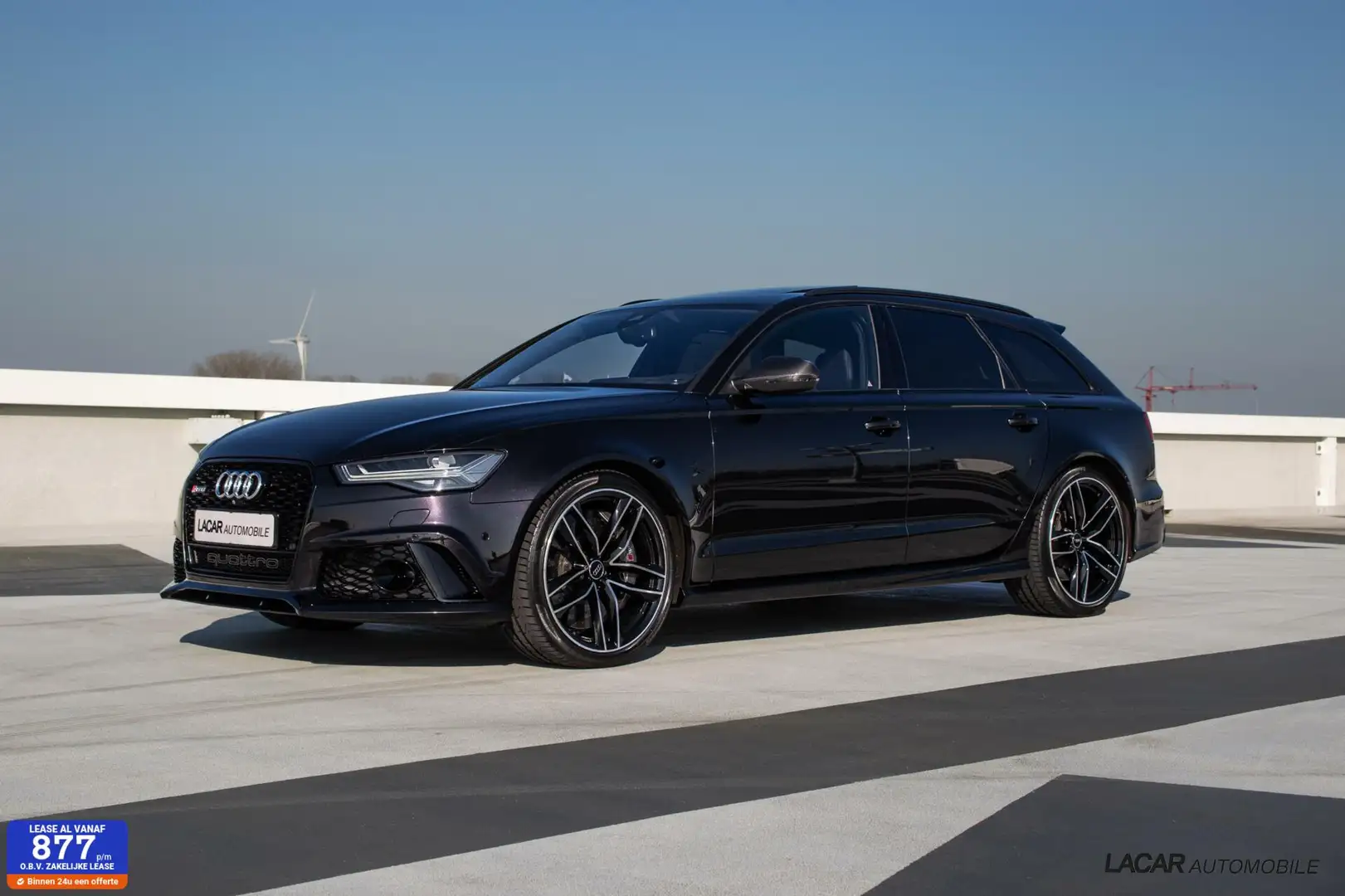 Audi RS6 Avant 4.0 TFSI RS 6 quattro Performance I B&O Adv. Zwart - 1