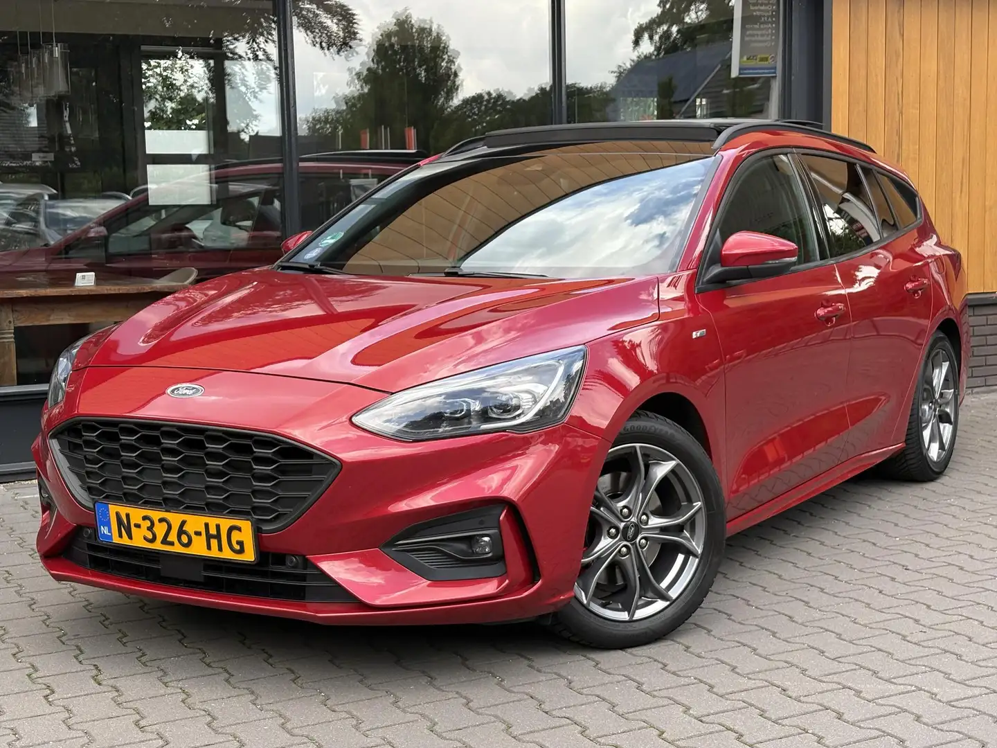 Ford Focus Wagon 1.0 Hybrid ST Line Panormadak, Adaptive Crui Rood - 2