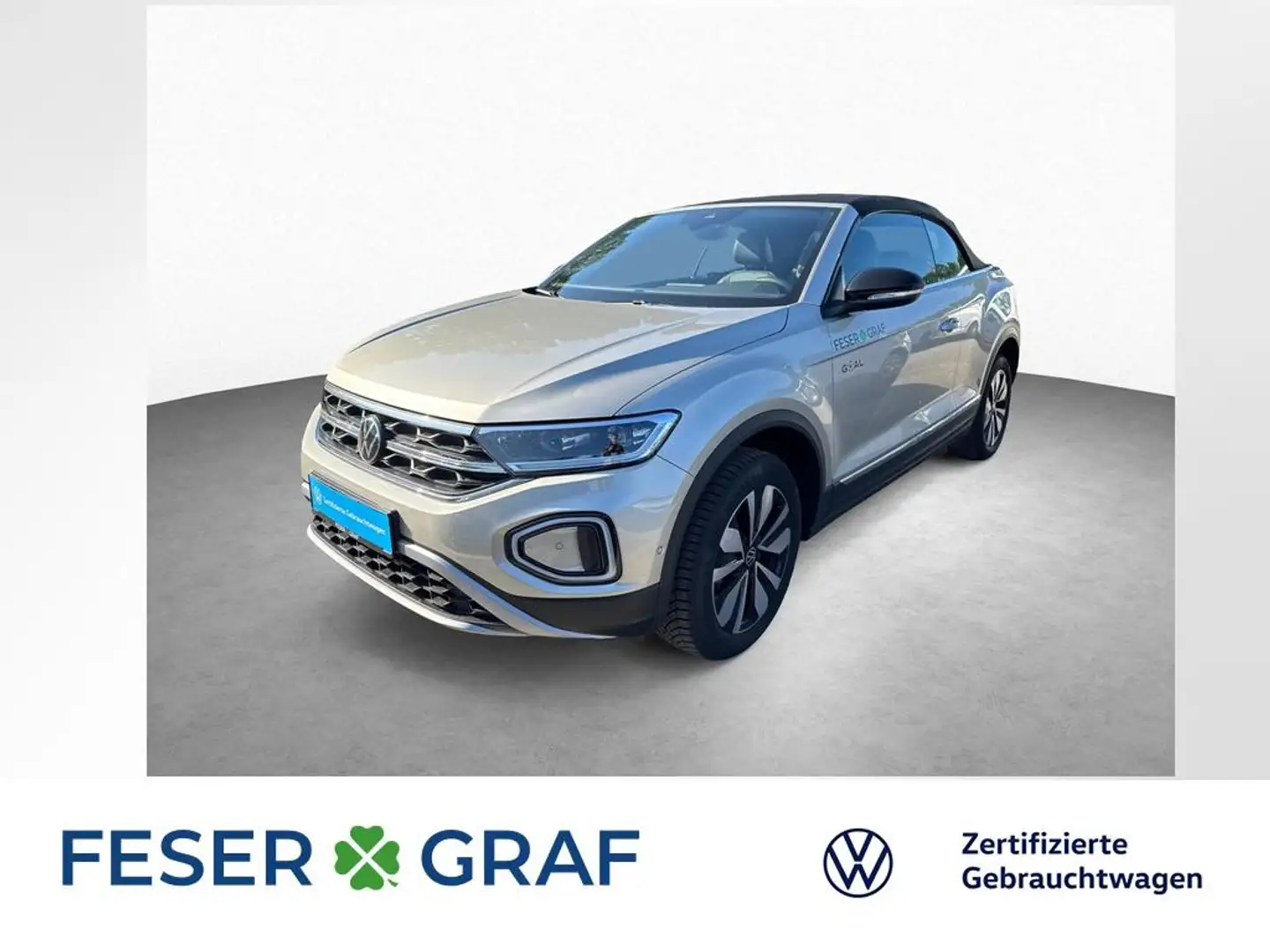 Volkswagen T-Roc Cabriolet 1.5 TSI DSG KAMERA NAVI LED-PLUS ACC Schwarz - 1
