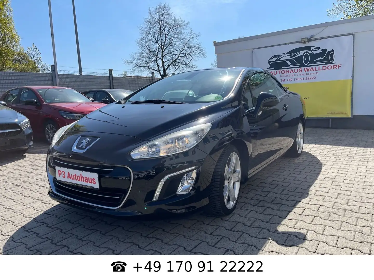 Peugeot 308 CC Cabrio-Coupe Allure*Garantie*Scheckheft Negro - 1