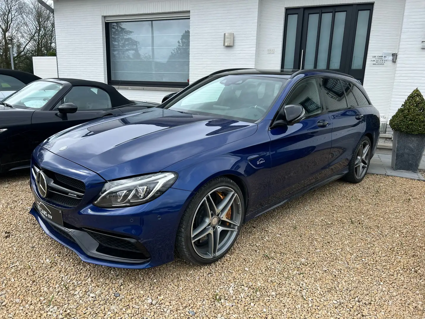 Mercedes-Benz C 63 AMG S FULL KERAMISCHE REMMEN,SPORTZETELS,LICHTE VRACHT Blue - 1