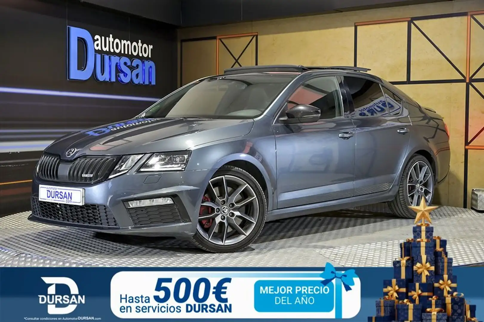 Skoda Octavia 2.0 TSI RS DSG 180kW Gris - 1
