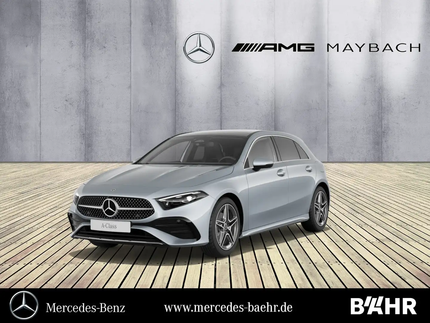Mercedes-Benz A 180 A 180 AMG/MBUX-Navi/Multibeam/Pano/RFK/Totwinkel Silber - 1