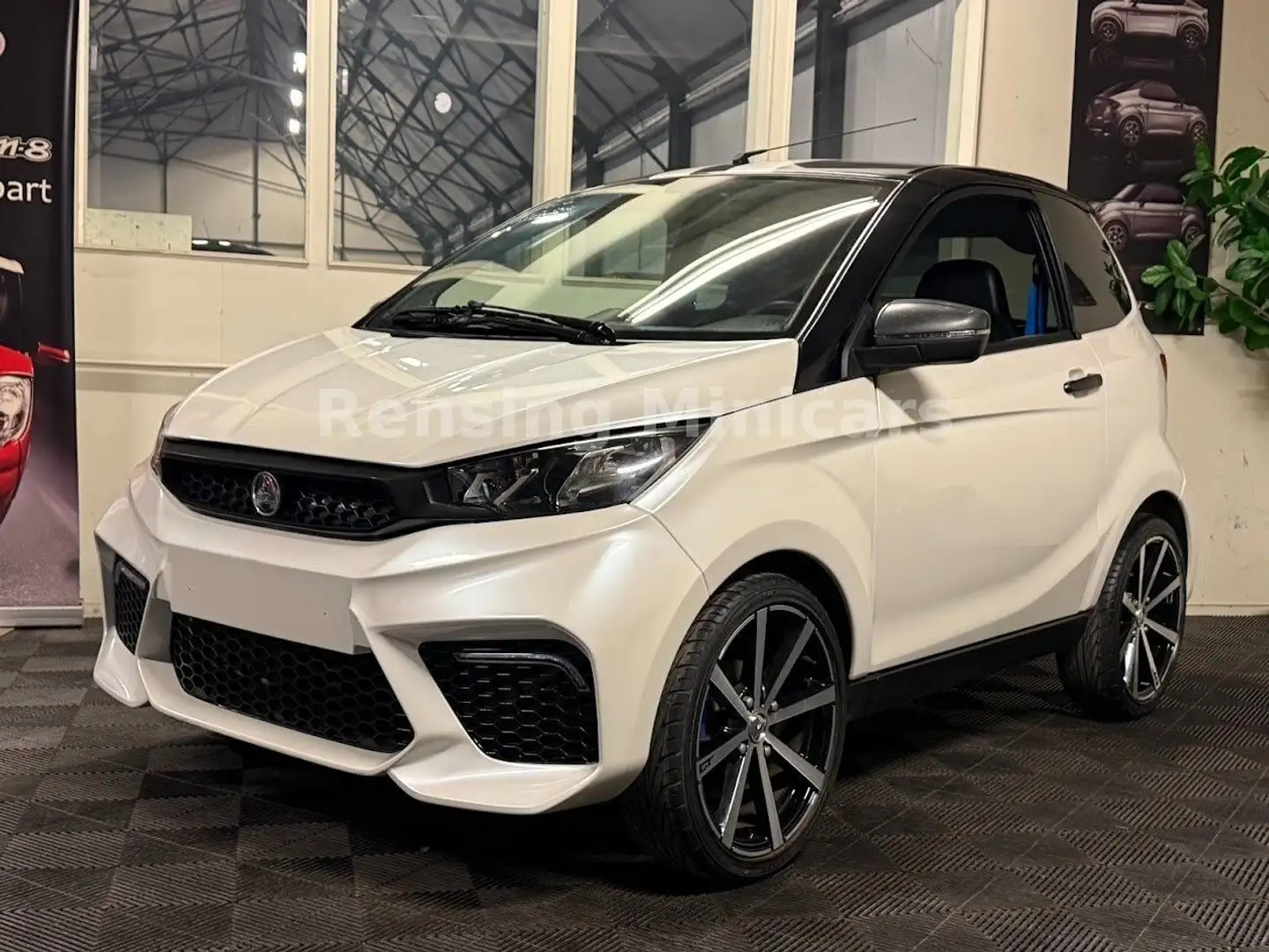 Aixam GTO SPORT 8 PS Mopedauto Microcar Minicar 45 KM Blanc - 2