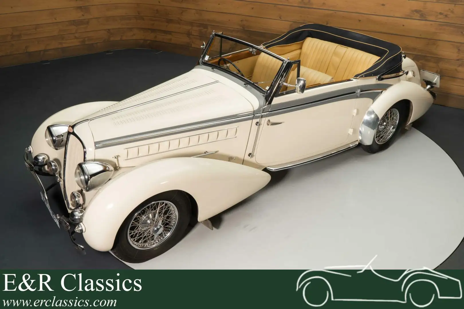 Oldtimer Delahaye 148L by Chapron | Slechts 2 gebouwd | 1939 Weiß - 1