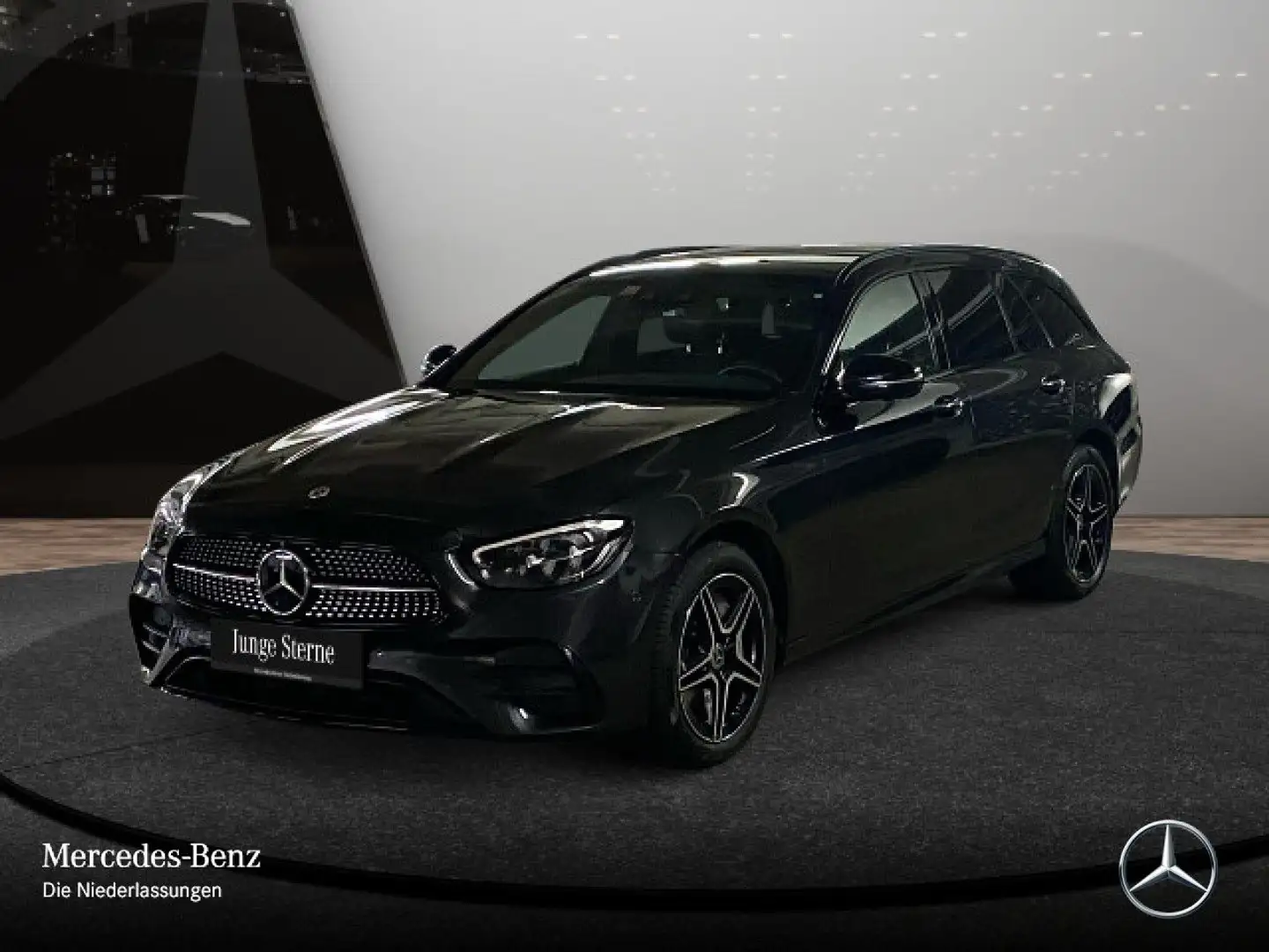 Mercedes-Benz E 300 de T 4M AMG+NIGHT+PANO+360+AHK+LED+FAHRASS Gris - 2