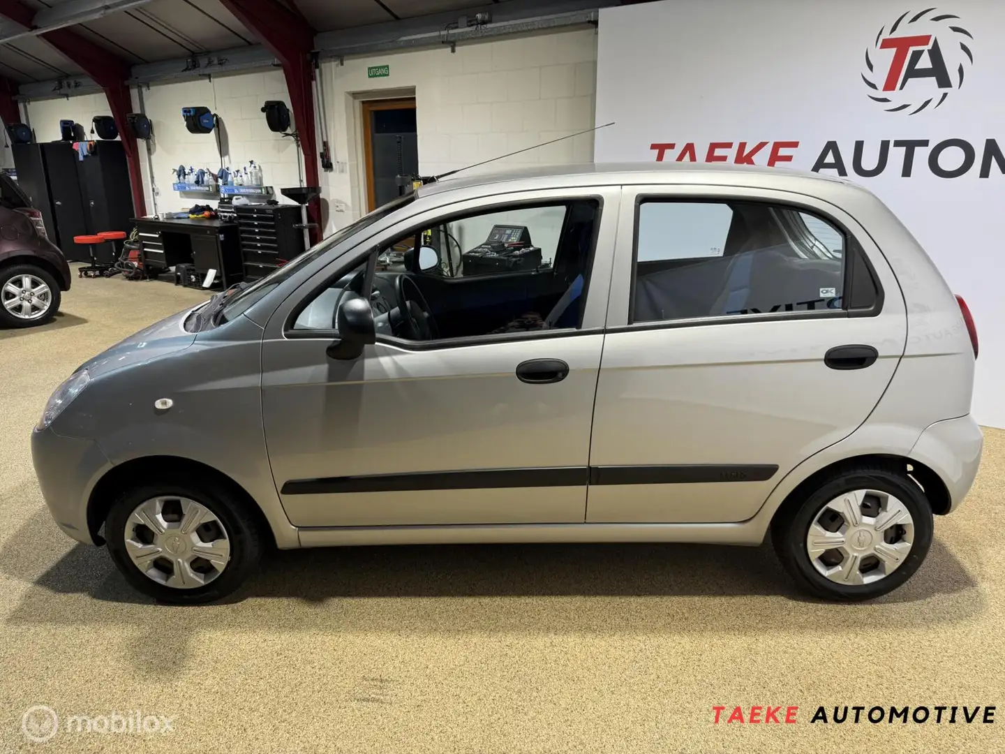 Chevrolet Matiz 0.8 Style Airco/NW RIEM/APK/NAP Gris - 2