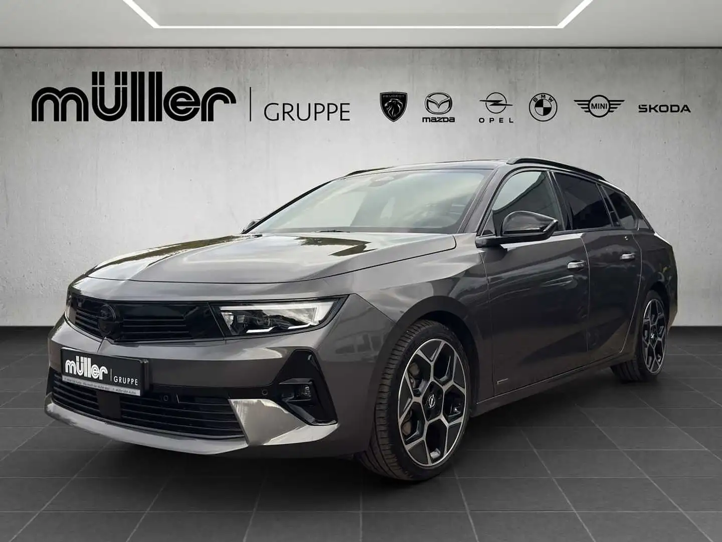 Opel Astra Sports Tourer 1.2 Turbo Automatik Ultimate Grau - 1