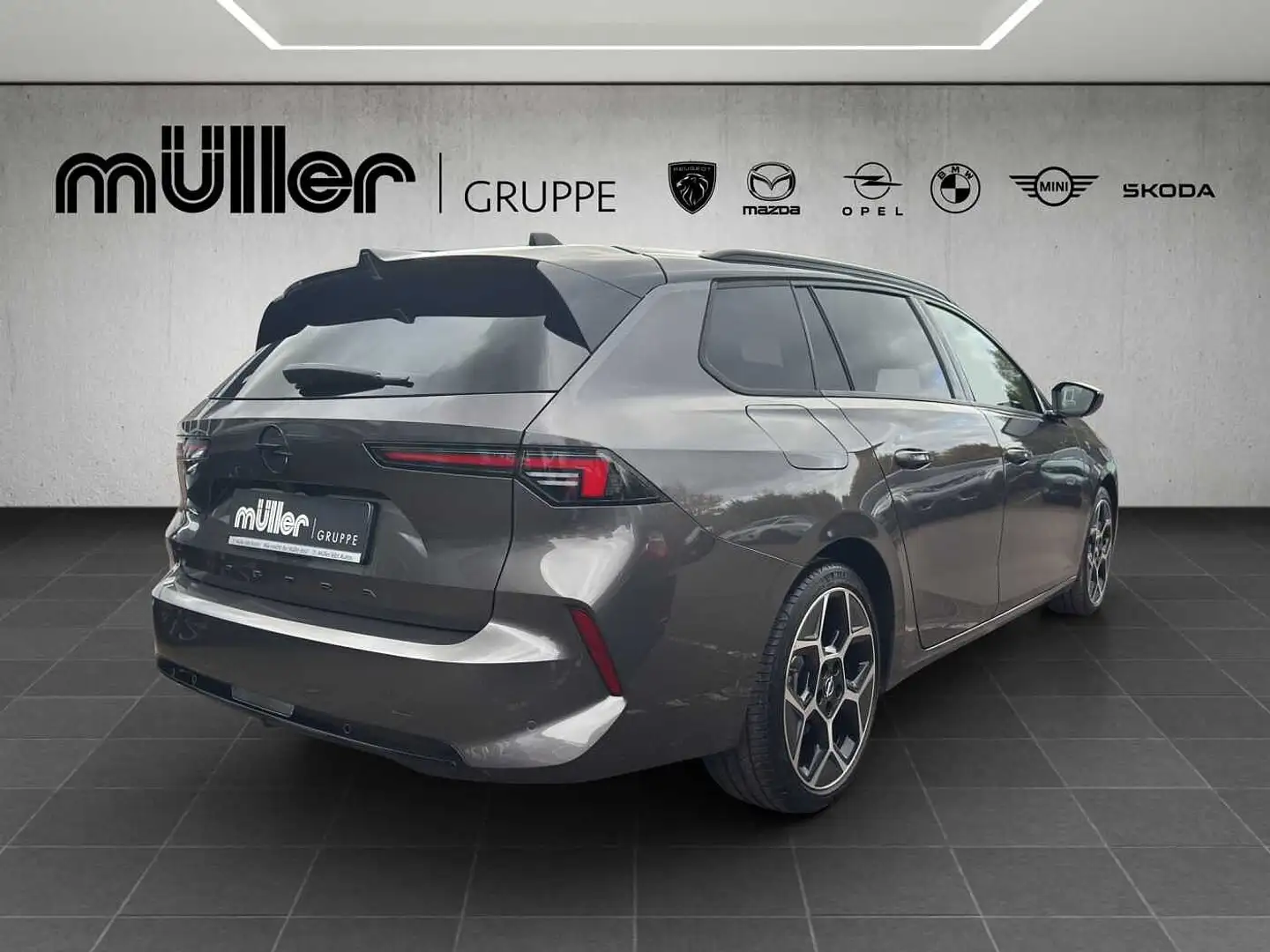 Opel Astra Sports Tourer 1.2 Turbo Automatik Ultimate Grau - 2