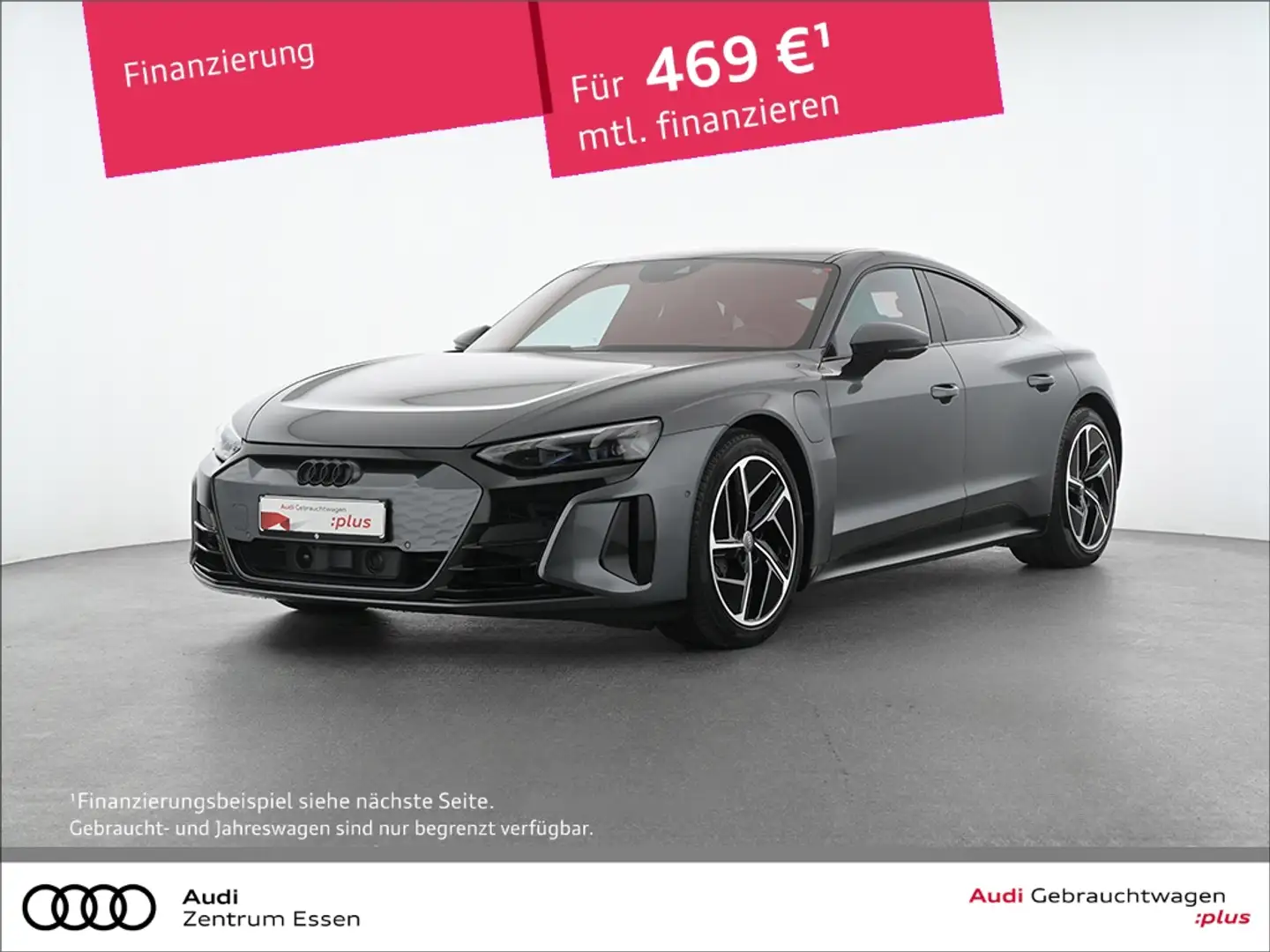 Audi e-tron GT quattro LED LASER PANO NAV PLUS PDC   MUFU   FSE Gris - 1