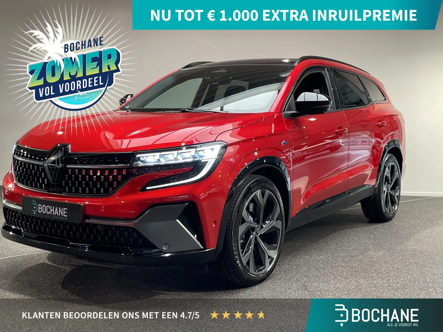 Renault Espace 1.2 E-Tech Hybrid 200 Esprit Alpine | 7-Persoons | Rouge - 1