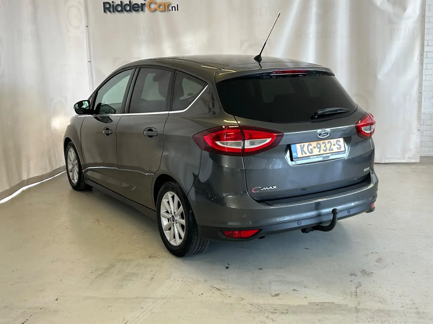 Ford C-Max 1.0 Titanium|GARANTIE|TREKHAAK|CRUISE|NAVI|PARK SE Grijs - 2