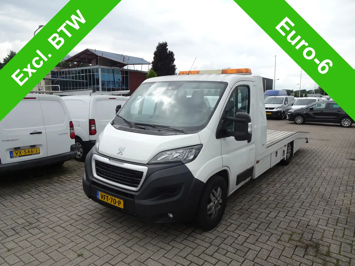 Peugeot Boxer 435 2.2 BlueHDi 165 L3H3 Zwaar pro tijhof opbouw l Blanc - 1