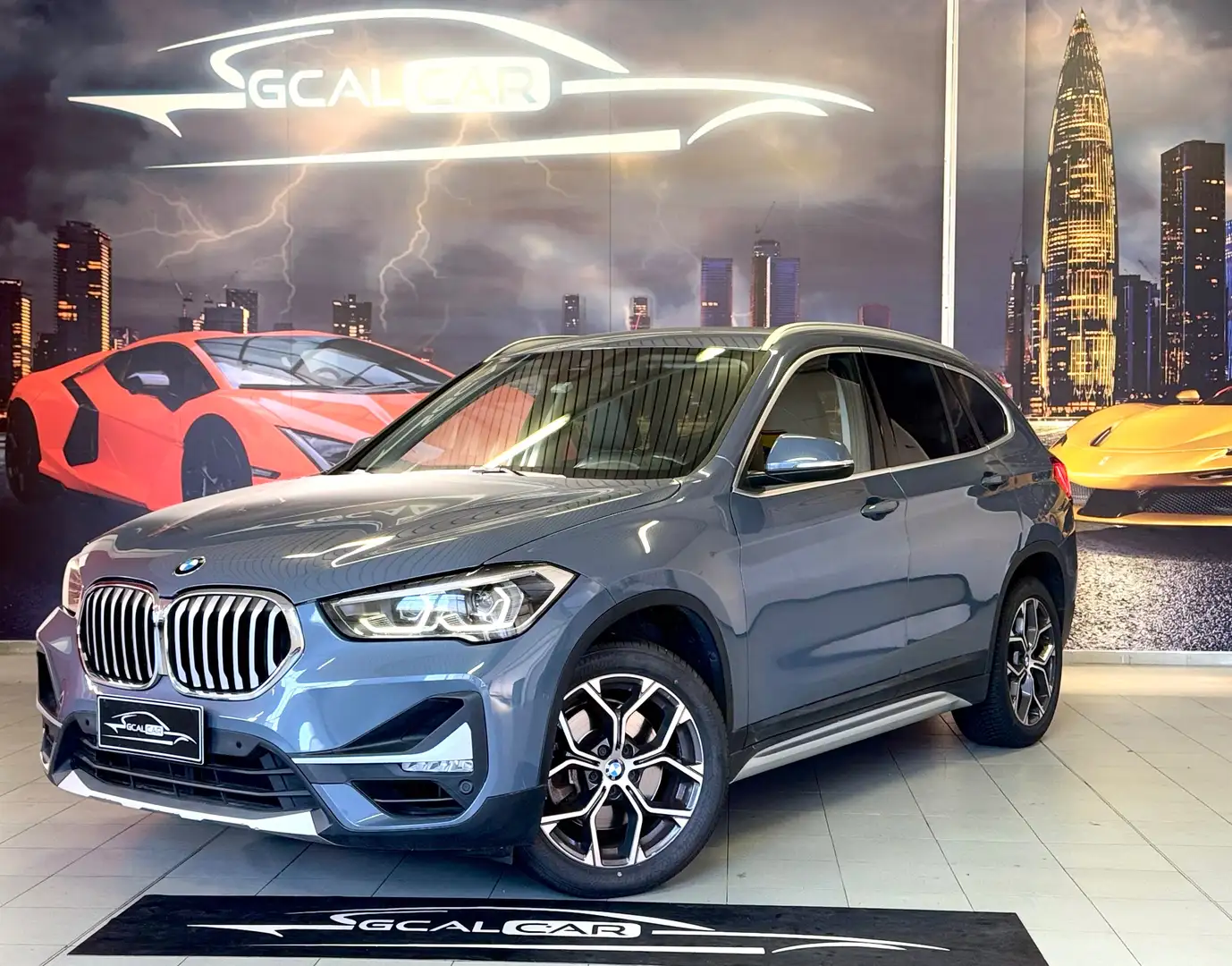 BMW X1 20 I MSPORT  190CV CERTIFICATA UFFICIALE  PERMUTE Grigio - 1