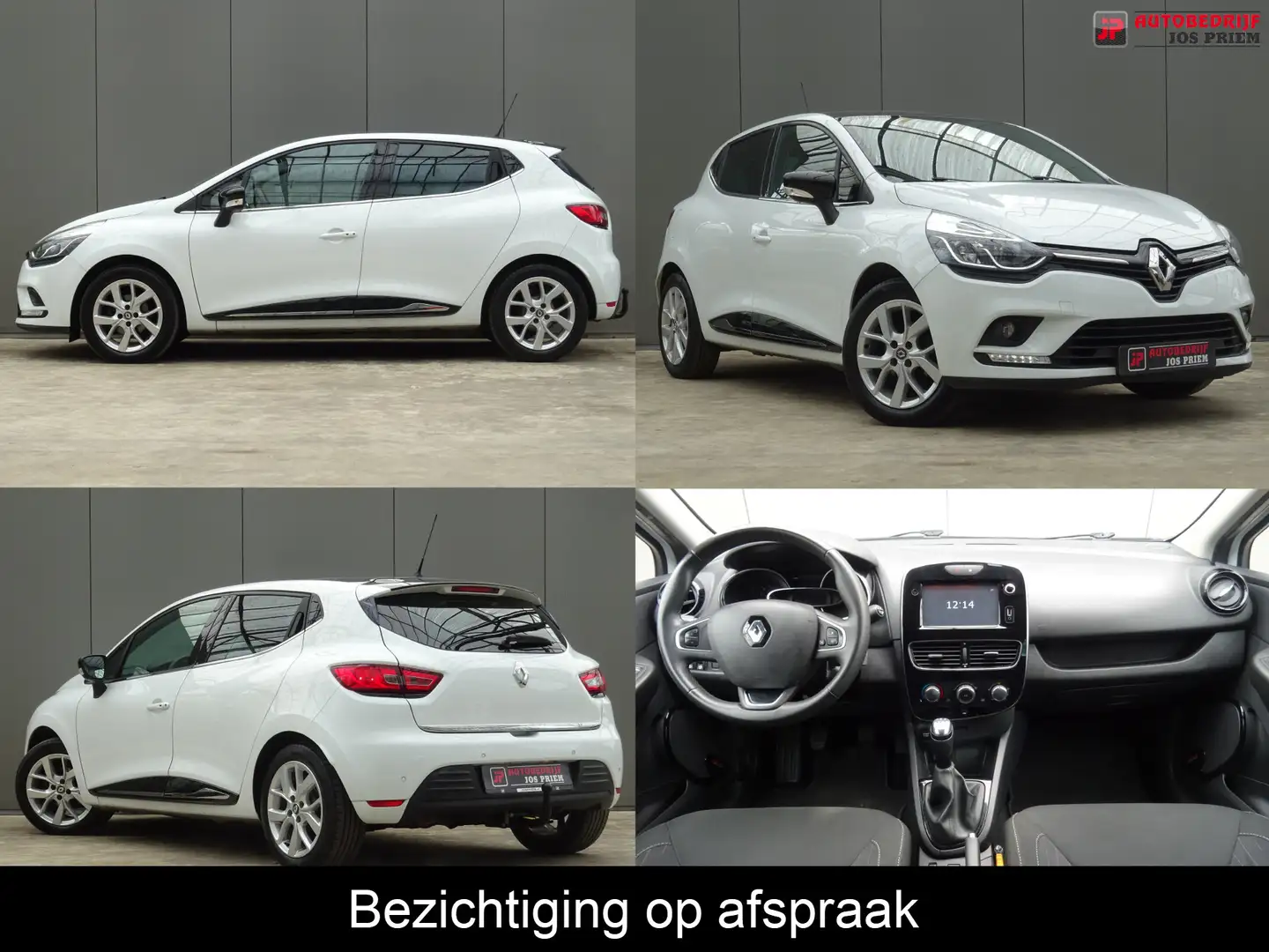 Renault Clio 0.9 TCe Limited * PDC * TREKHAAK * DEALER ONDERH. Білий - 1